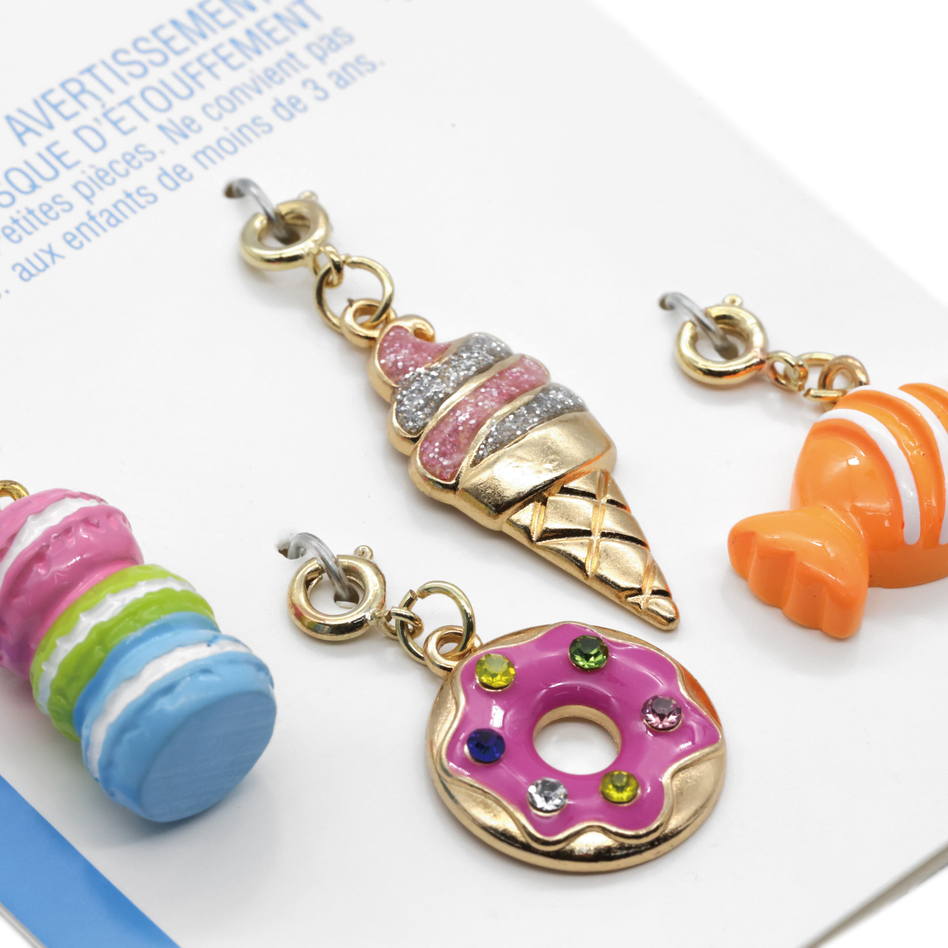 12 Packs: 4 ct. (48 total) Sweet Treat Charms by Creatology&#x2122;