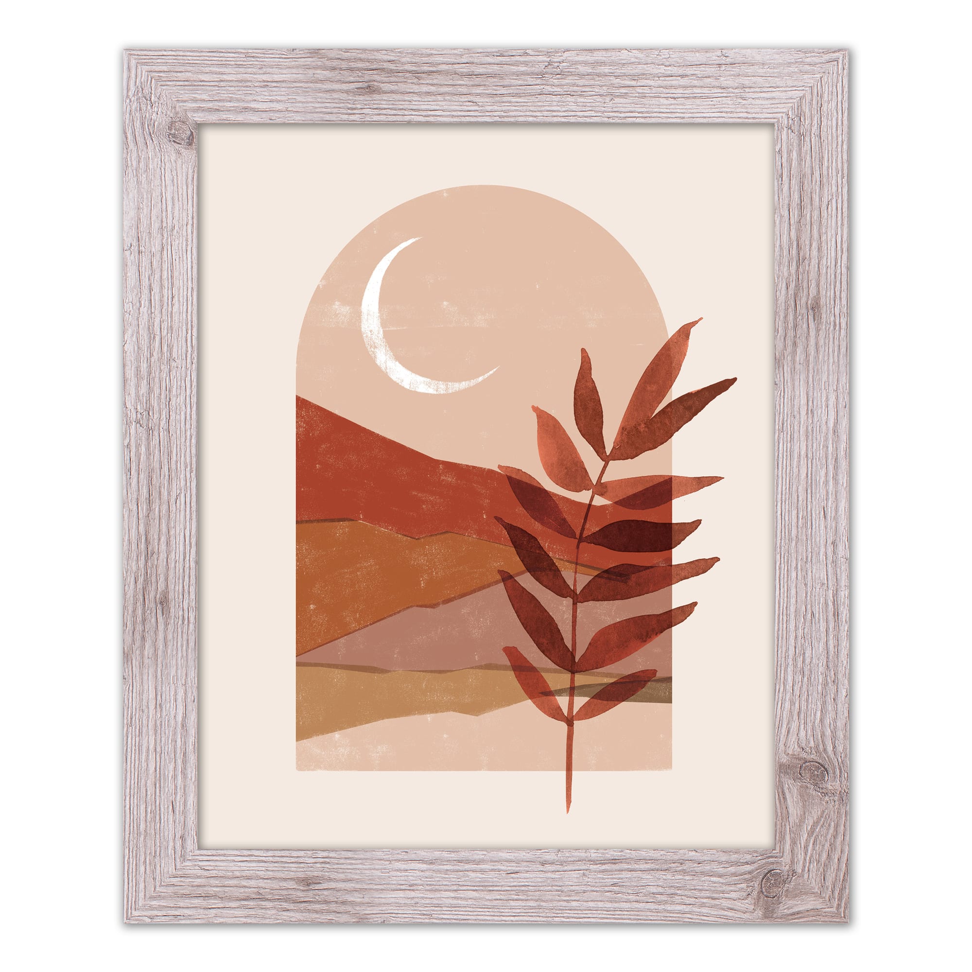 Framed Western Warm Picture Window Print
