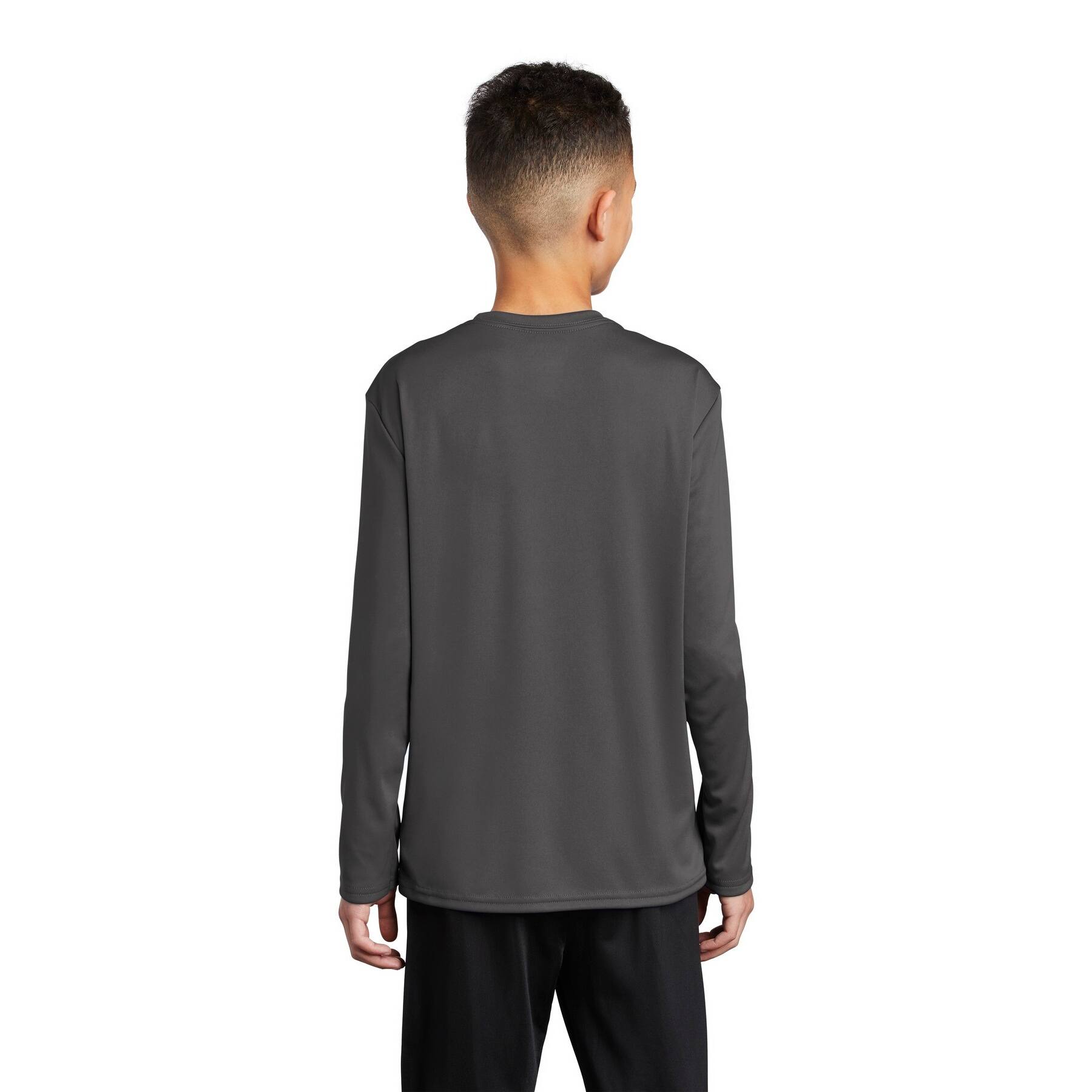 Port & Company® Youth Long Sleeve Performance T-Shirt