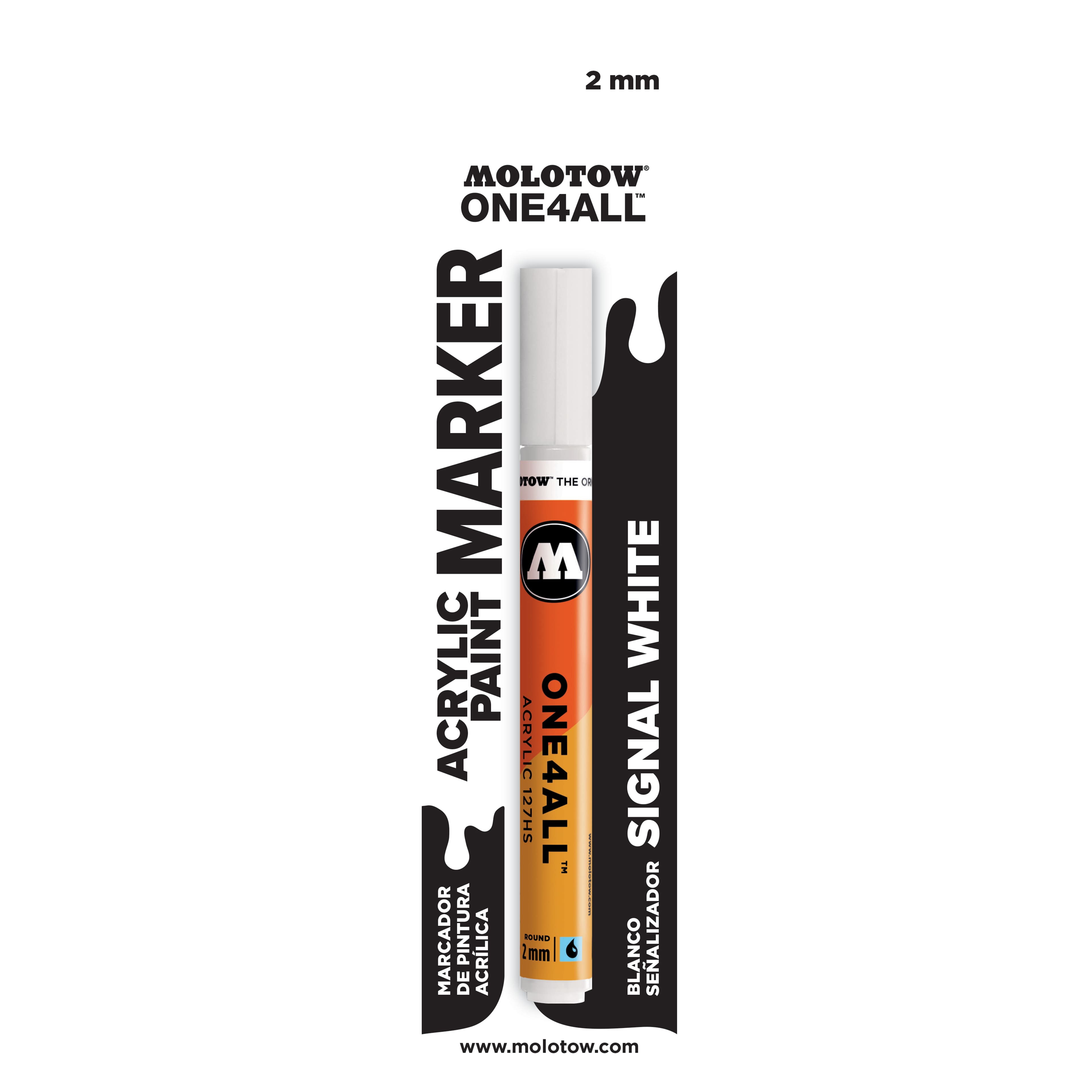 Molotow&#x2122; ONE4ALL&#x2122; Acrylic 127HS Paint Marker