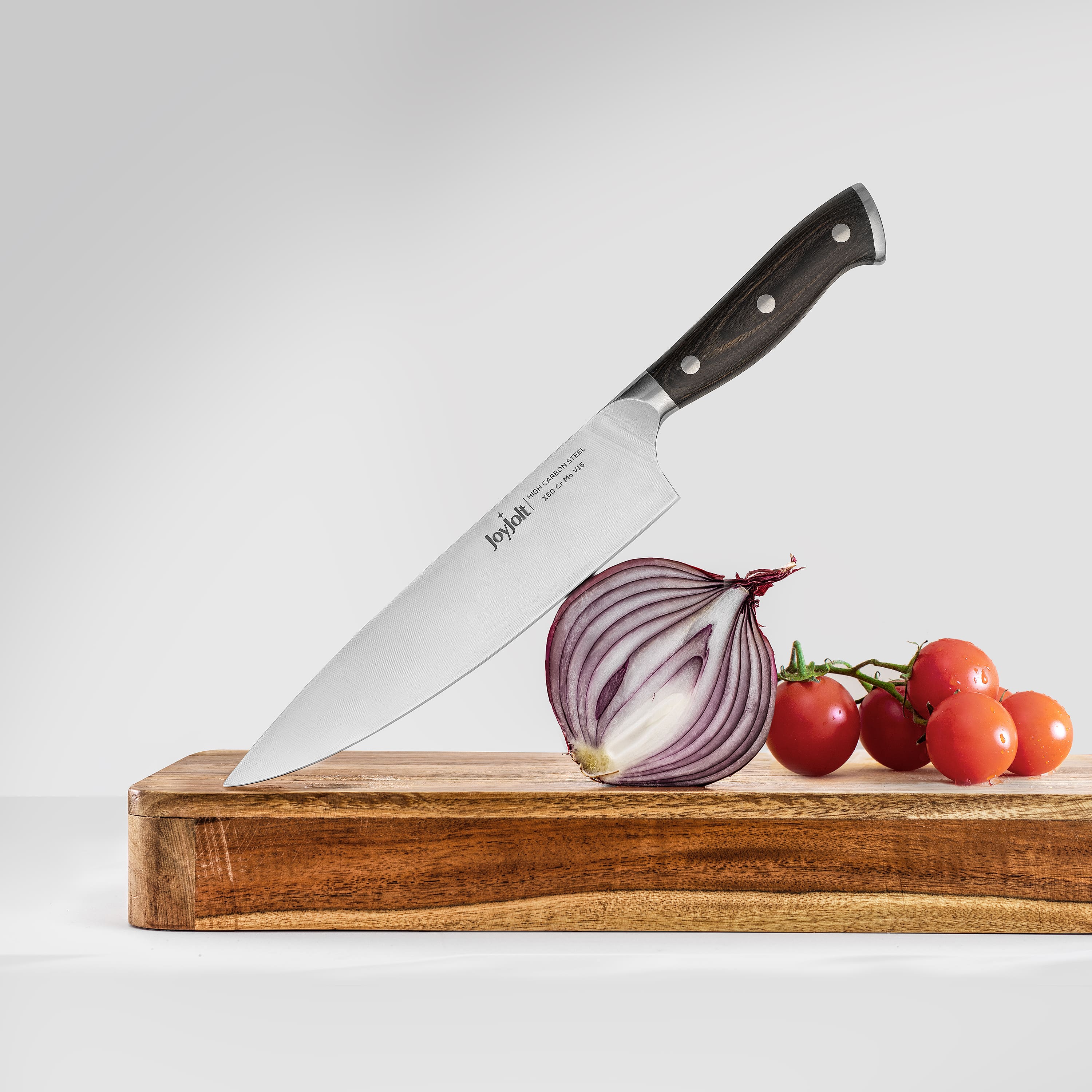 JoyJolt&#xAE; 8&#x22; High Carbon Steel Chef Knife