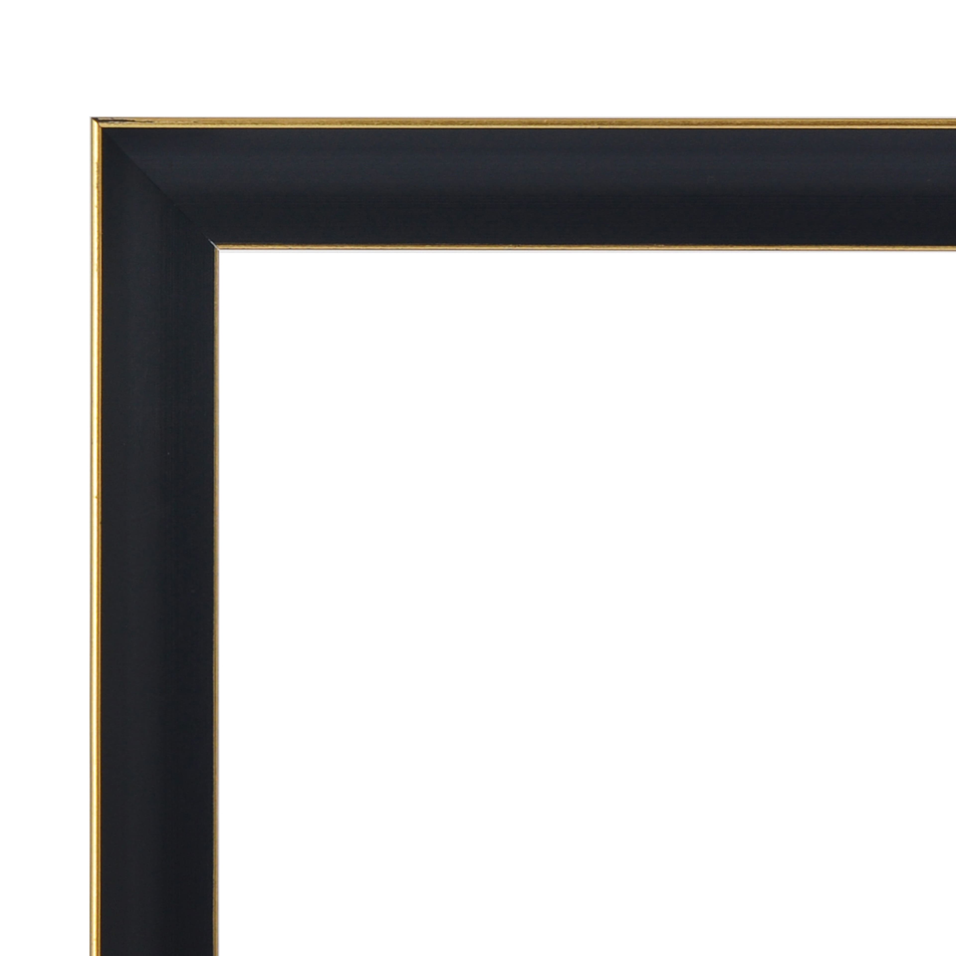 Home Black &#x26; Gold Line Wall Frame by Studio D&#xE9;cor&#xAE;