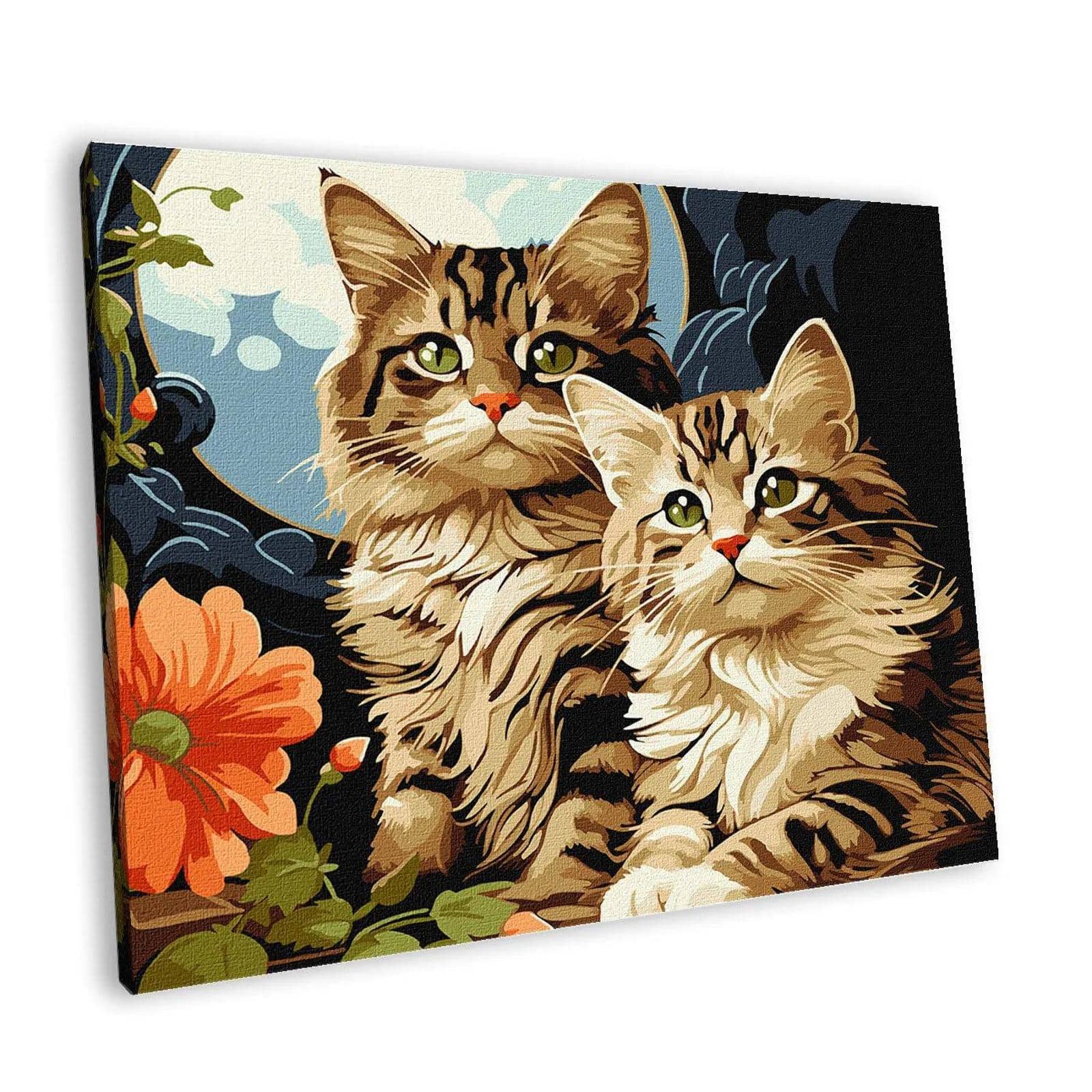 Ideyka Adorable Cats Painting by Numbers Kit
