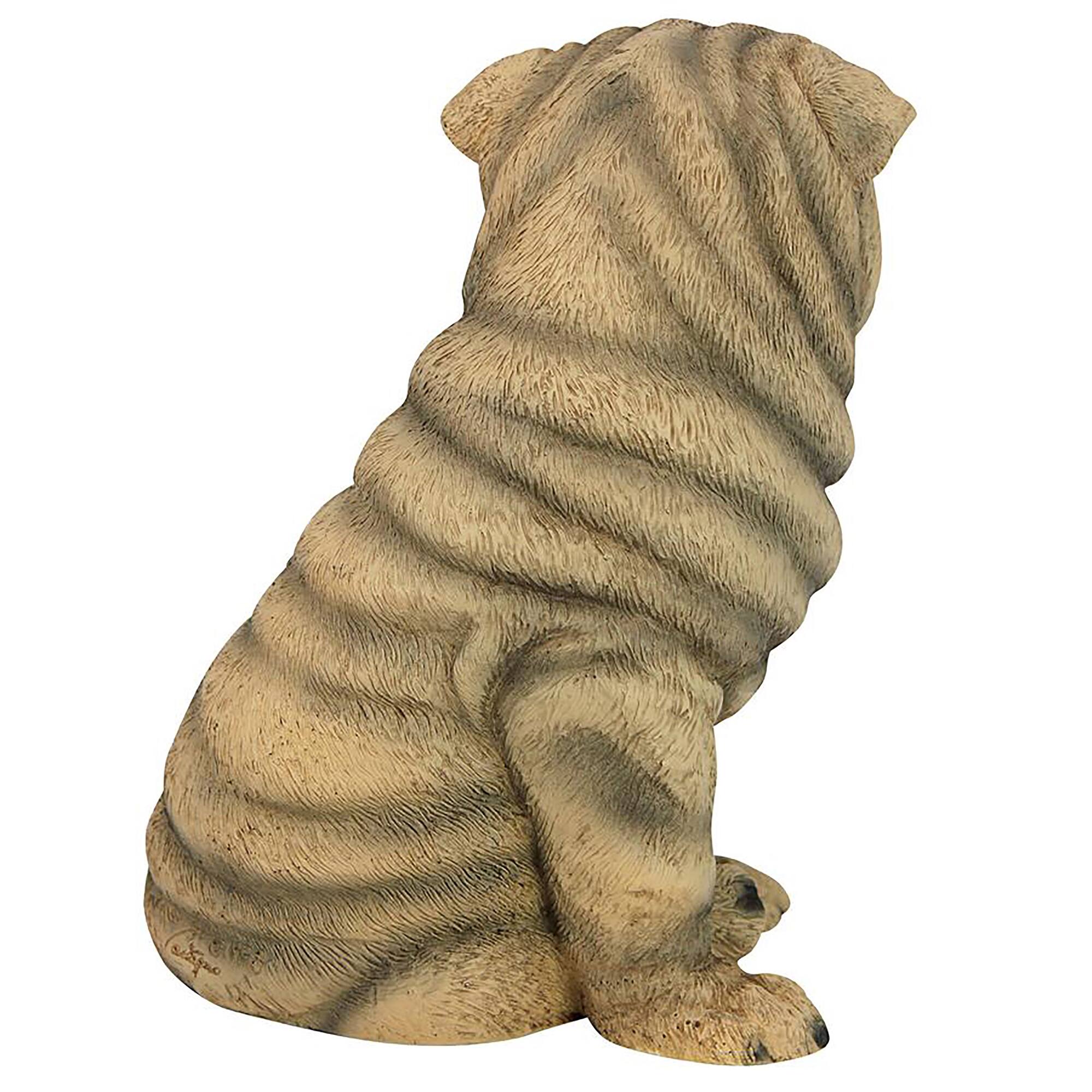 Design Toscano 9&#x22; Shar-Pei Puppy Dog Statue