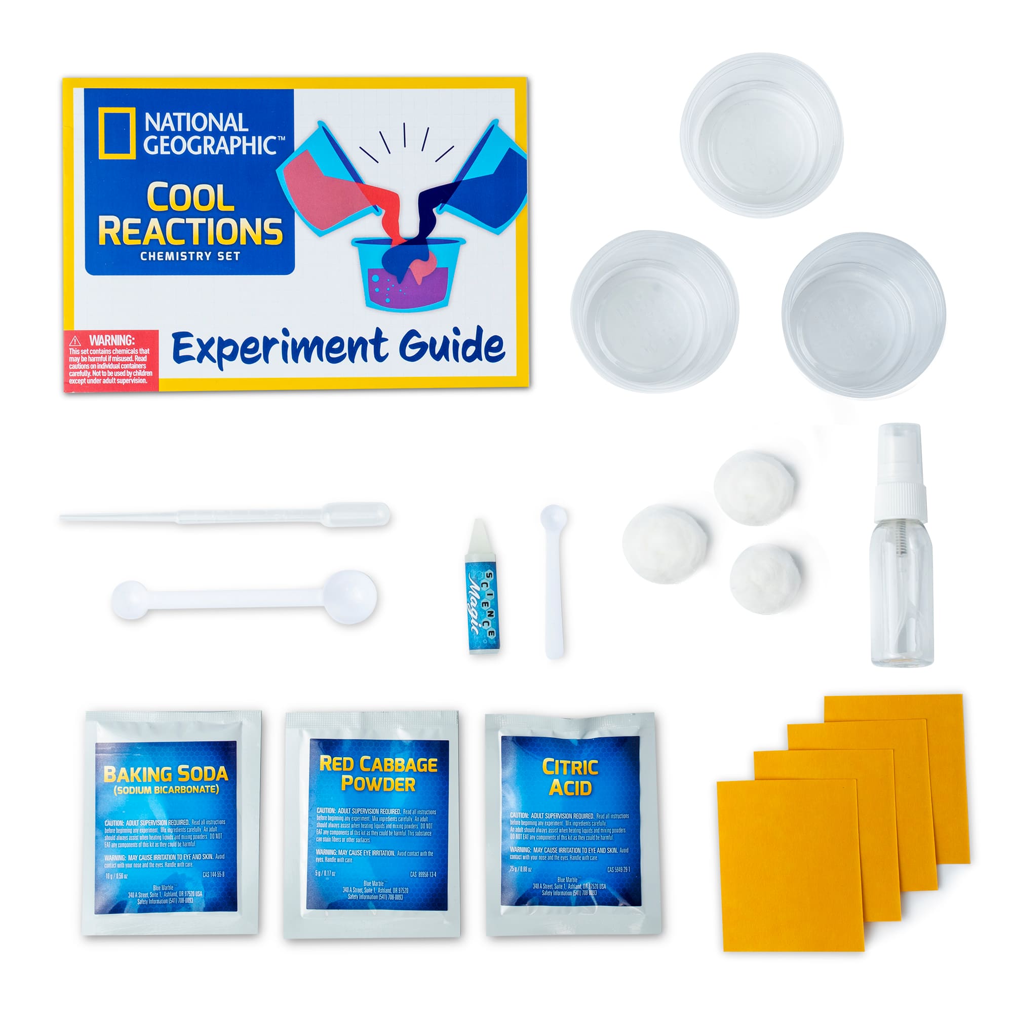 NG Cool Reactions Chemistry Kit - Father Goose's International Toys