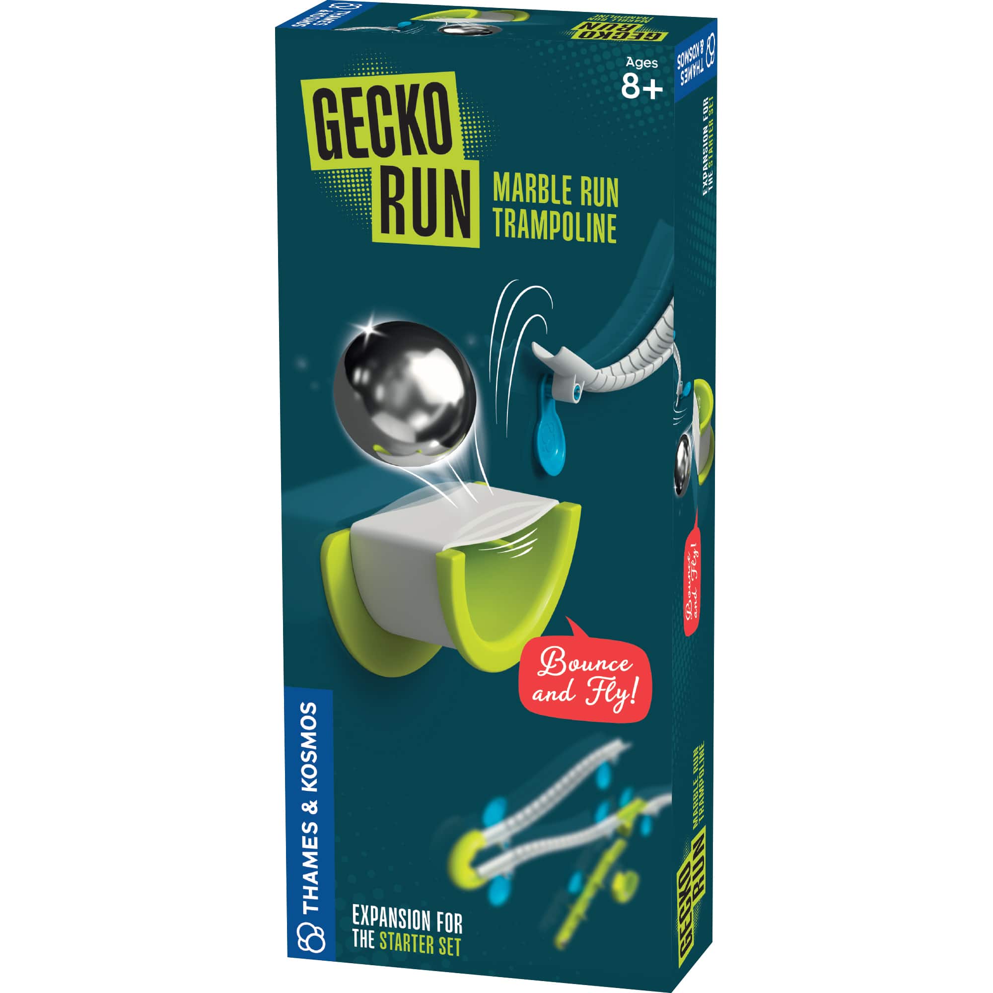 Thames &#x26; Kosmos Gecko Run: Marble Run Trampoline