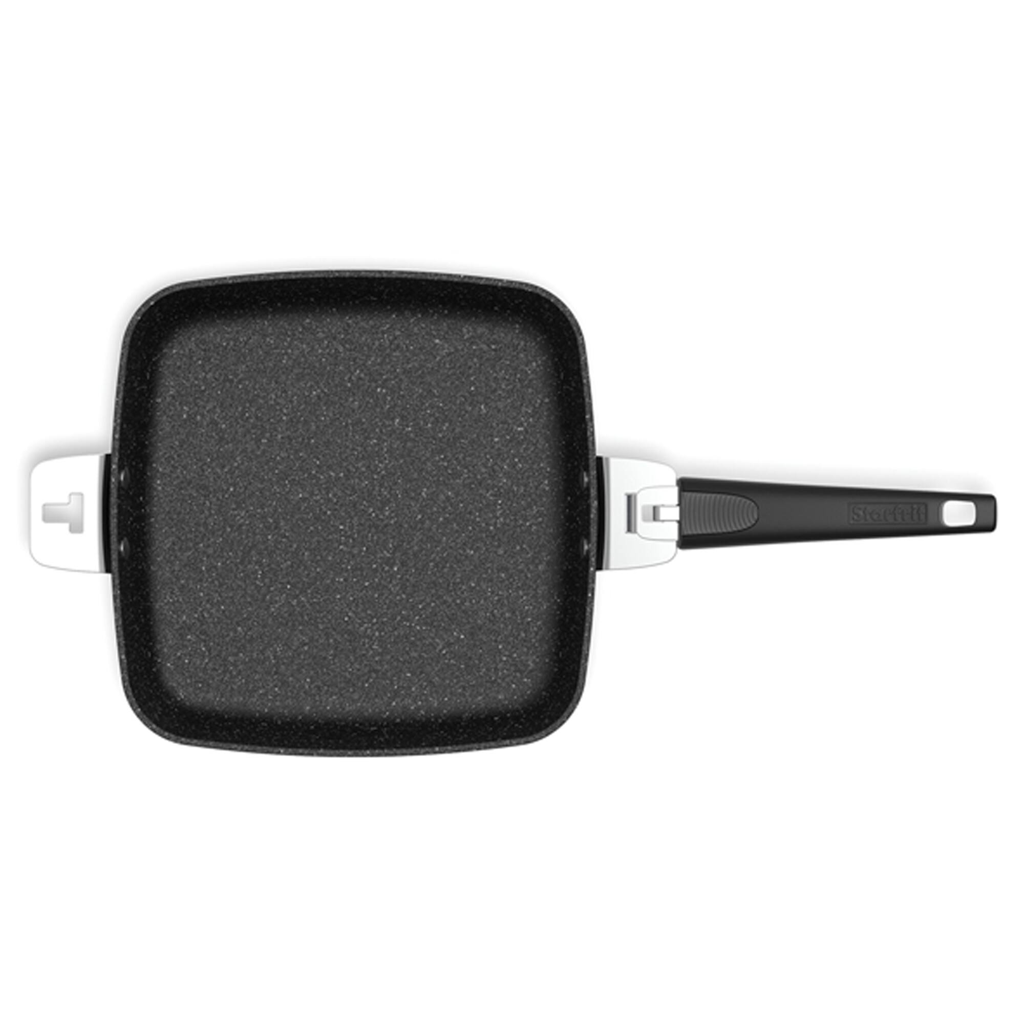 The Rock® by Starfrit® 9" Fry Pan & Square Dish with T-Lock Detachable Handle