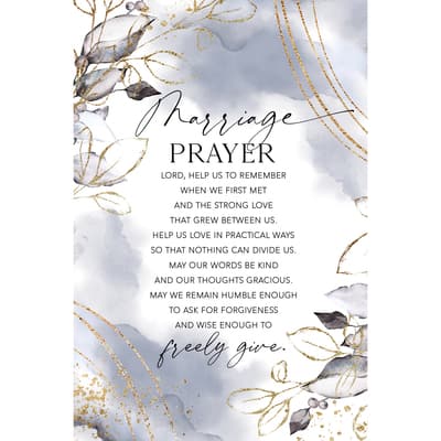 Marriage Prayer Plaque | Michaels