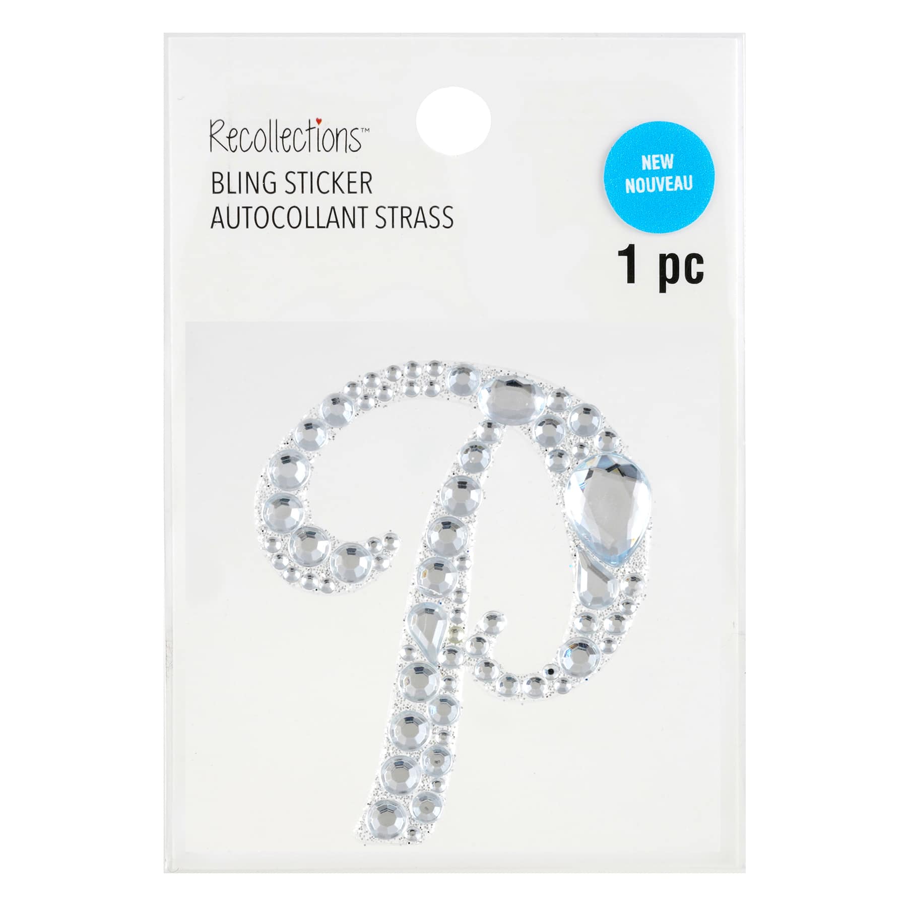 12 Pack: Bling Alphabet Letter Sticker by Recollections™