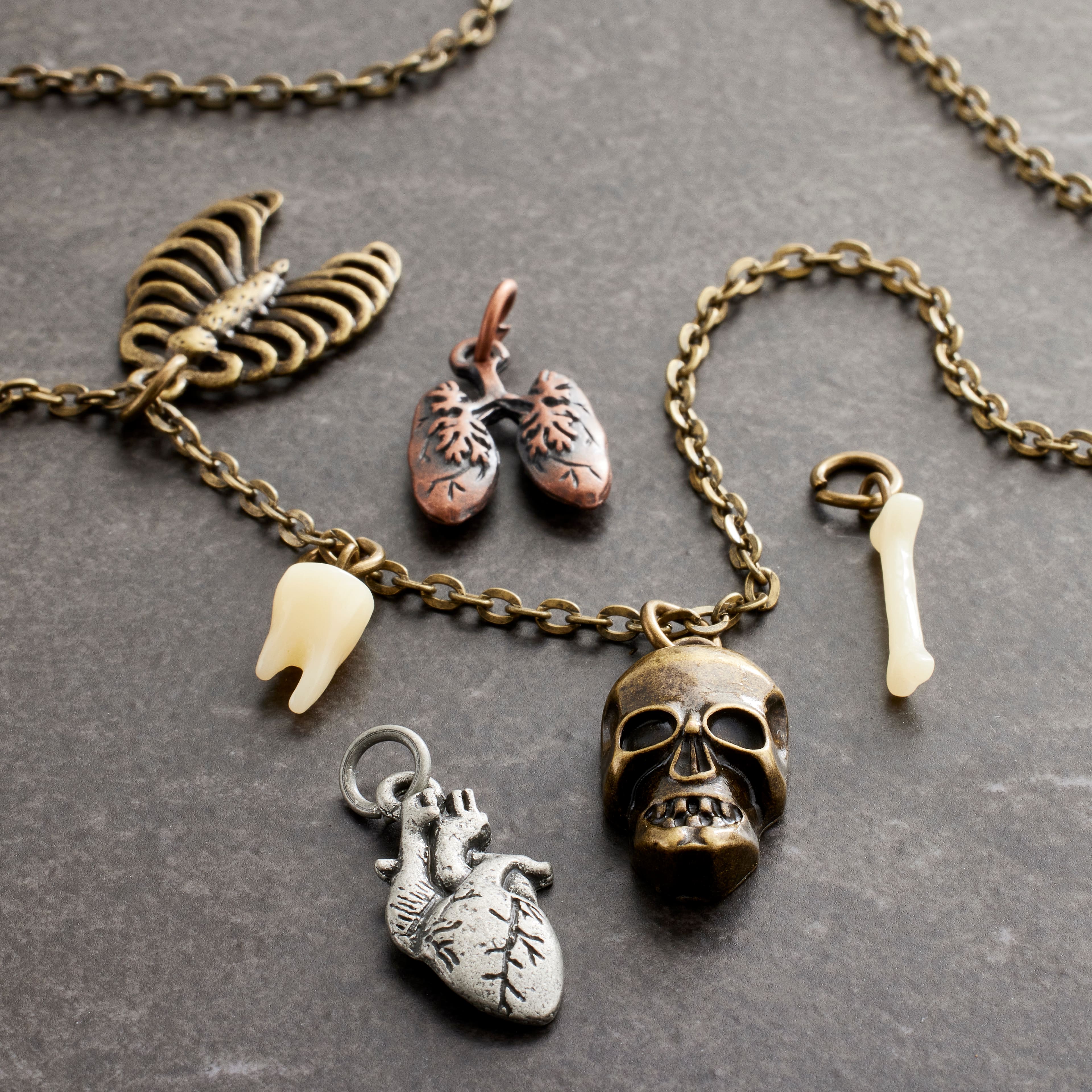 Found Objects&#x2122; Bone Charms By Bead Landing&#x2122;