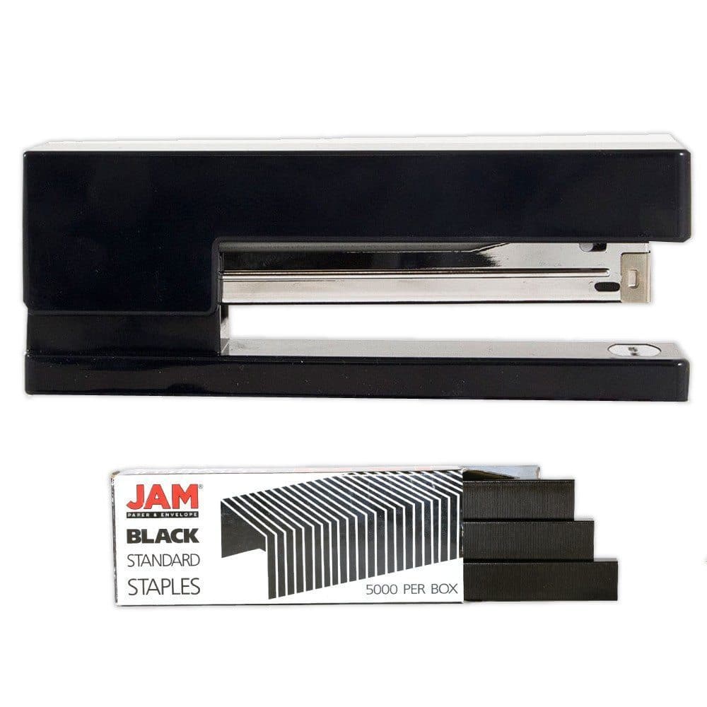 JAM Paper Desk Stapler & Staples Set
