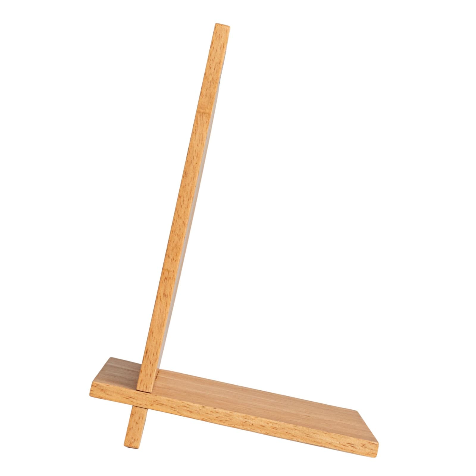 Hello Honey® 9.75" Natural Rubberwood Reflections Desk Mirror