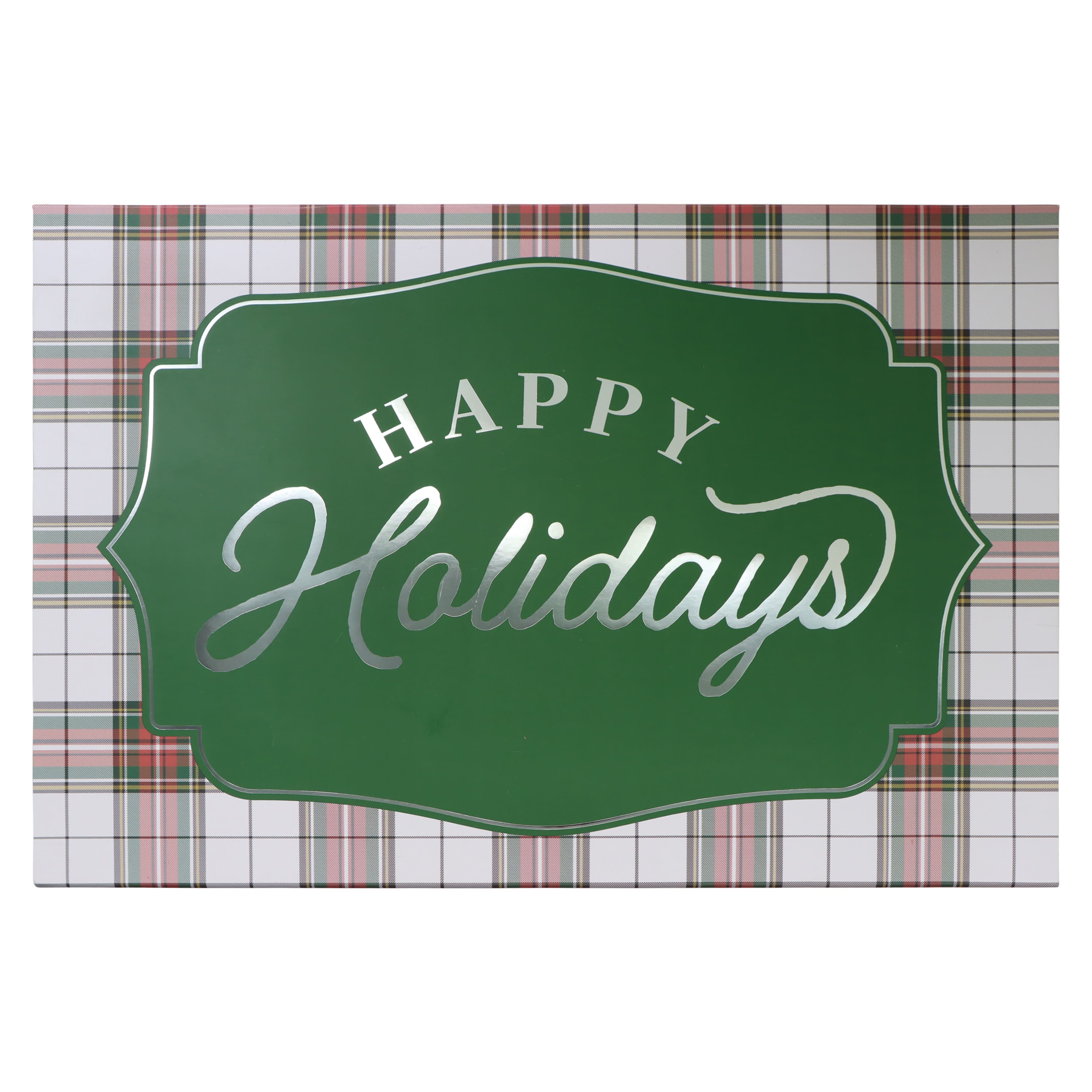Large Happy Holidays Decorative Box by Ashland&#xAE;