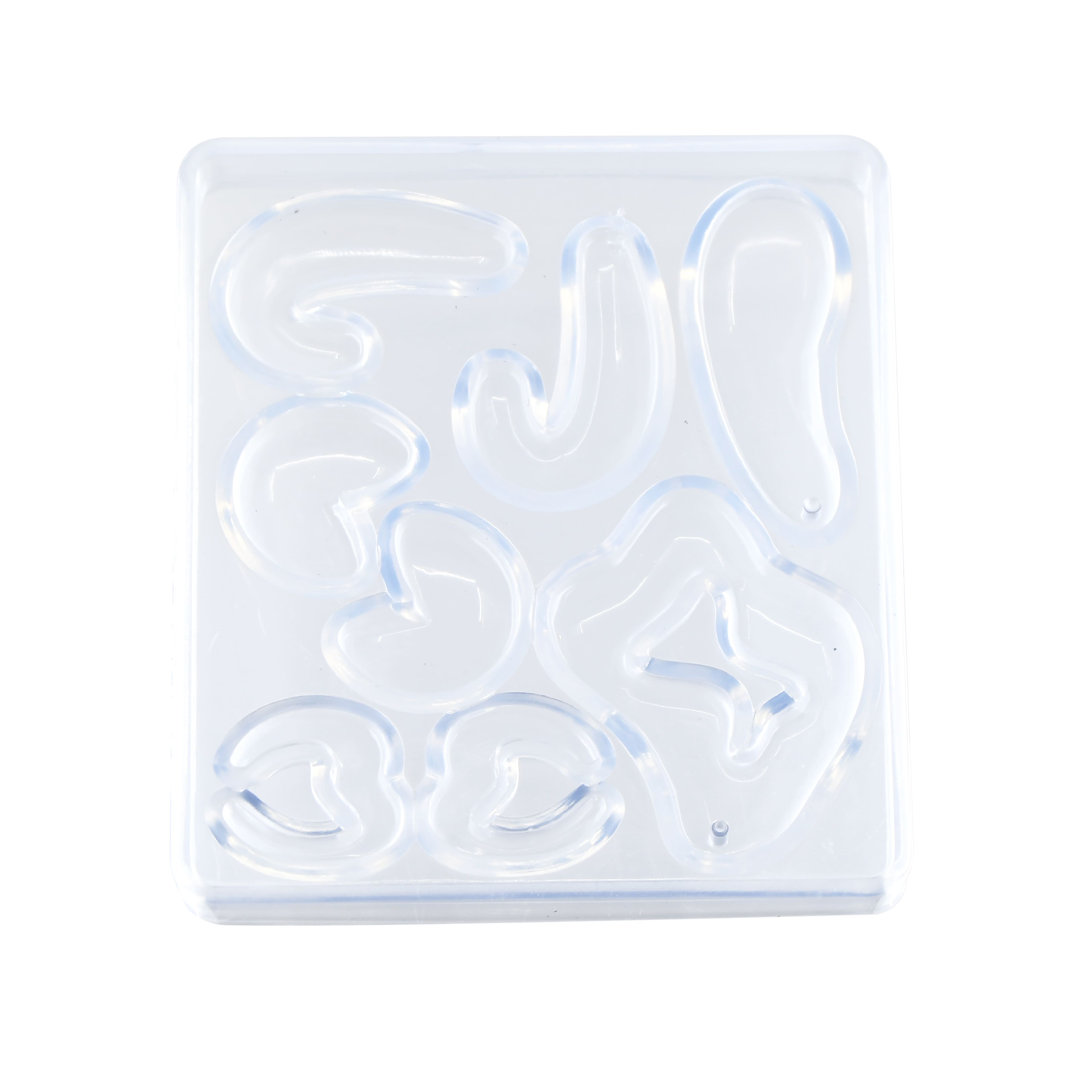 Blue Moon Studio&#x2122; UV Resin Craft Amorphous Shapes Mold