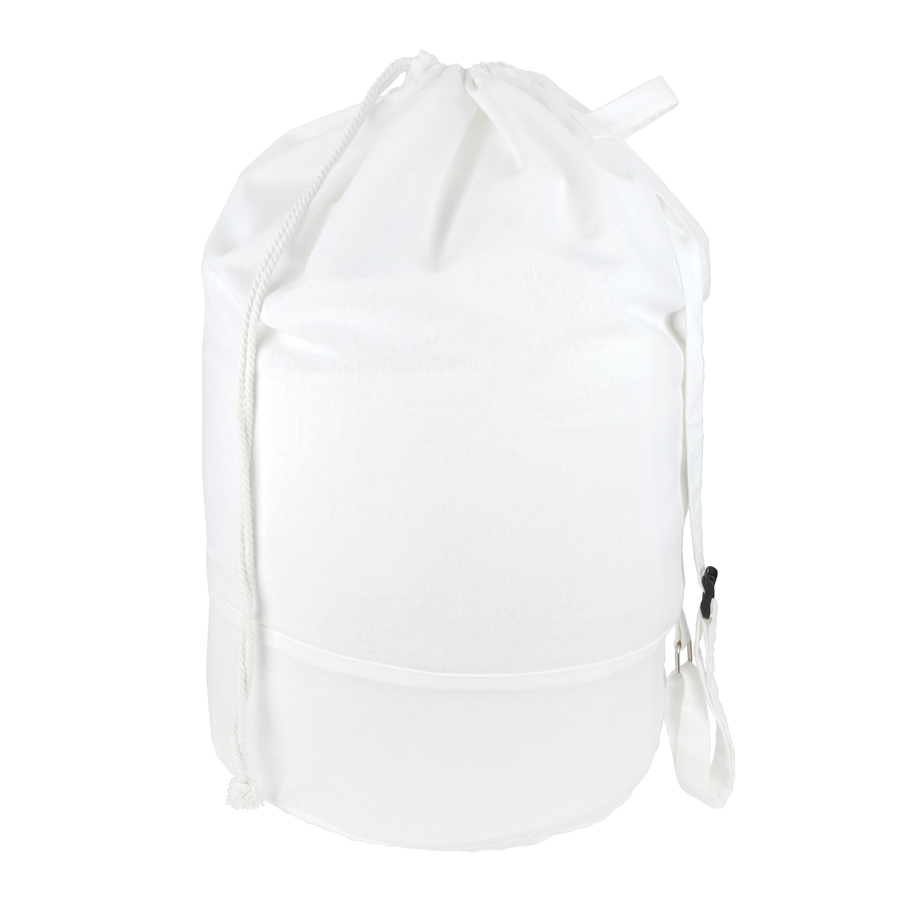 White Oversized Sling Bag by Make Market&#xAE;