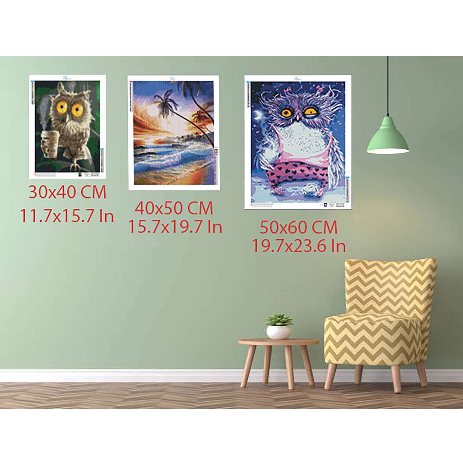Sparkly Selections Beginner Seashells by the Seashore Diamond Painting Kit, Round Diamonds
