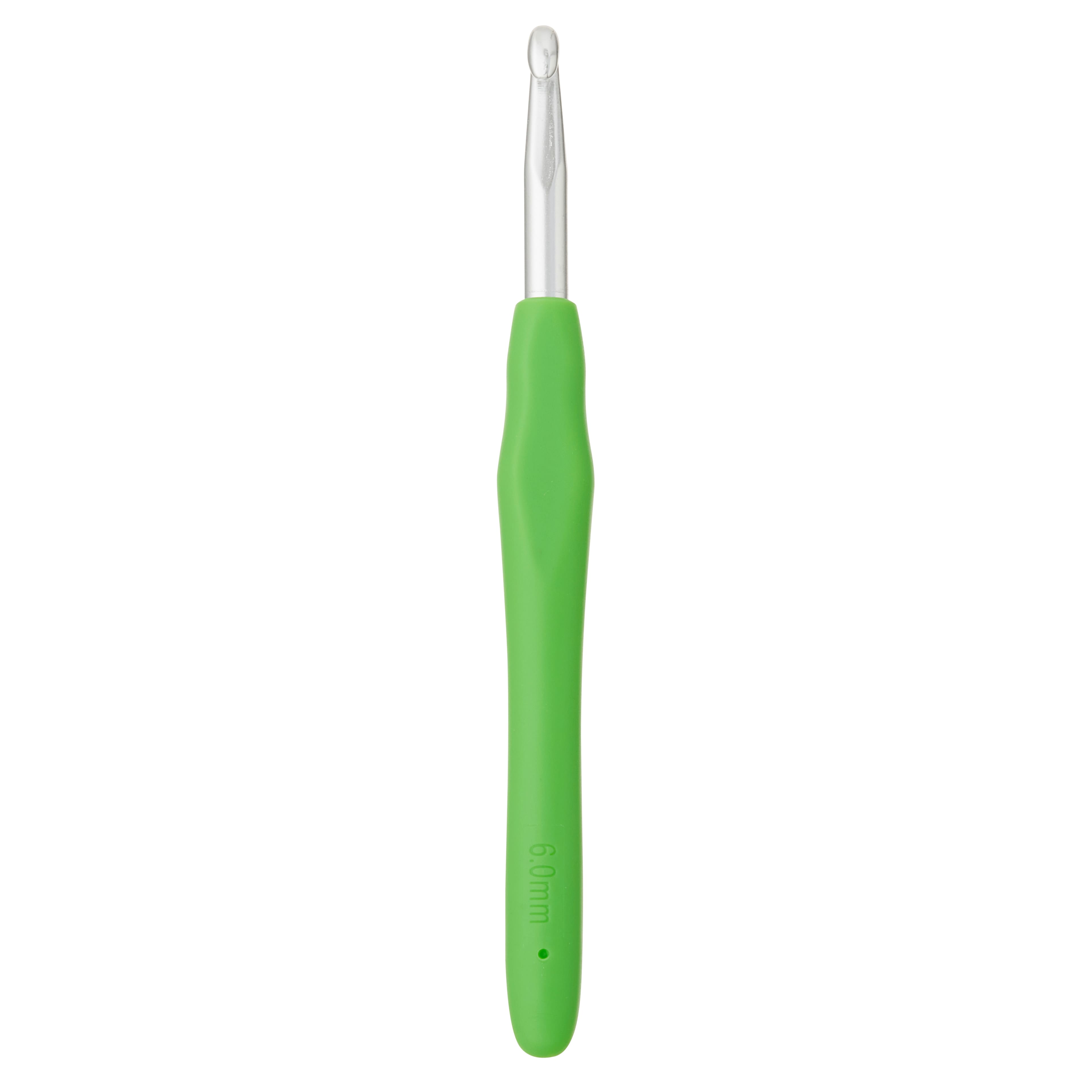 Ergonomic Aluminum Crochet Hook by Loops & Threads®