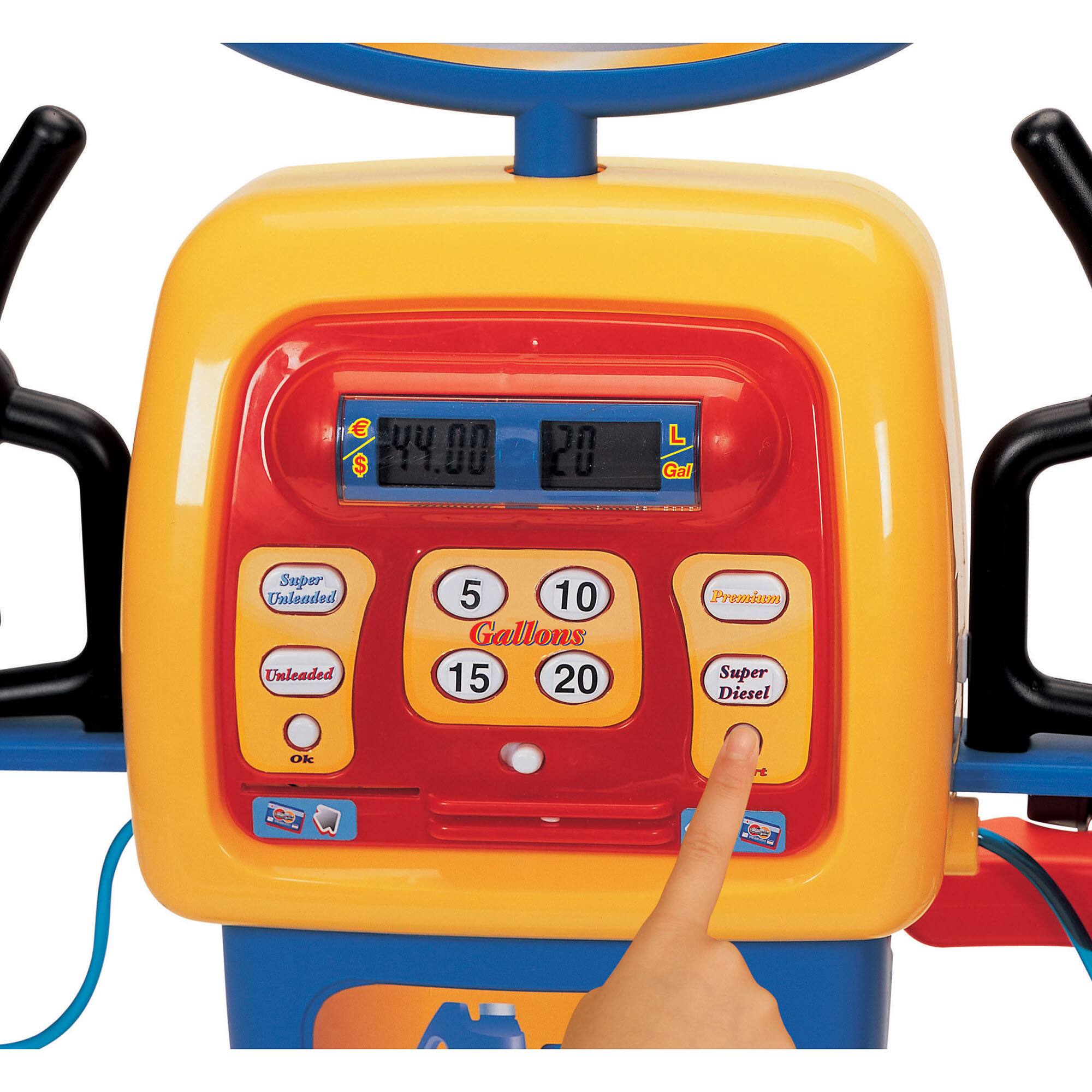 Children&#x27;s Electronic Self-Service Gas Station Playset