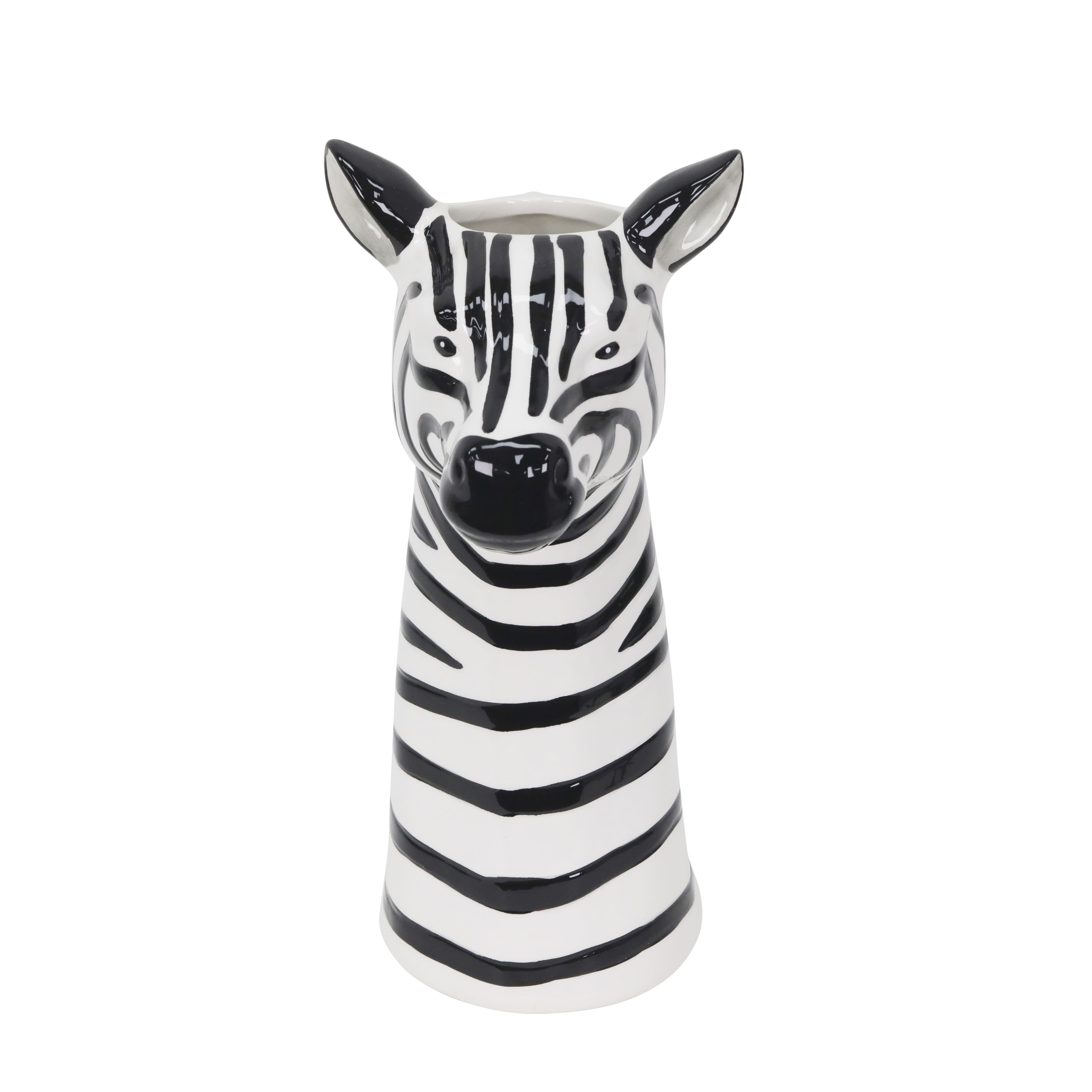 12&#x22; Zebra Decorative Vase by Ashland&#xAE;