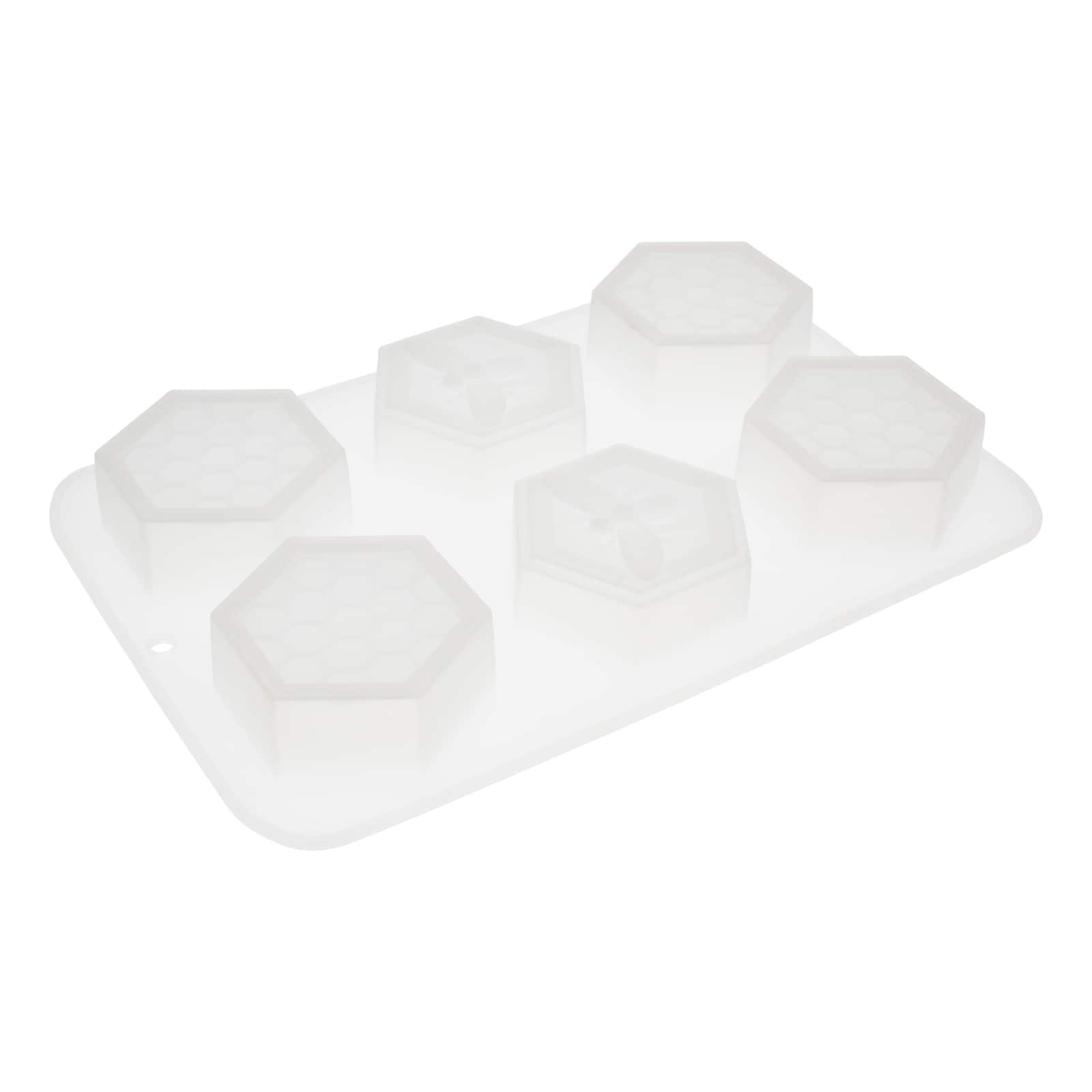 12 Pack:  Silicone Honeycomb Soap Mold by Make Market&#xAE;