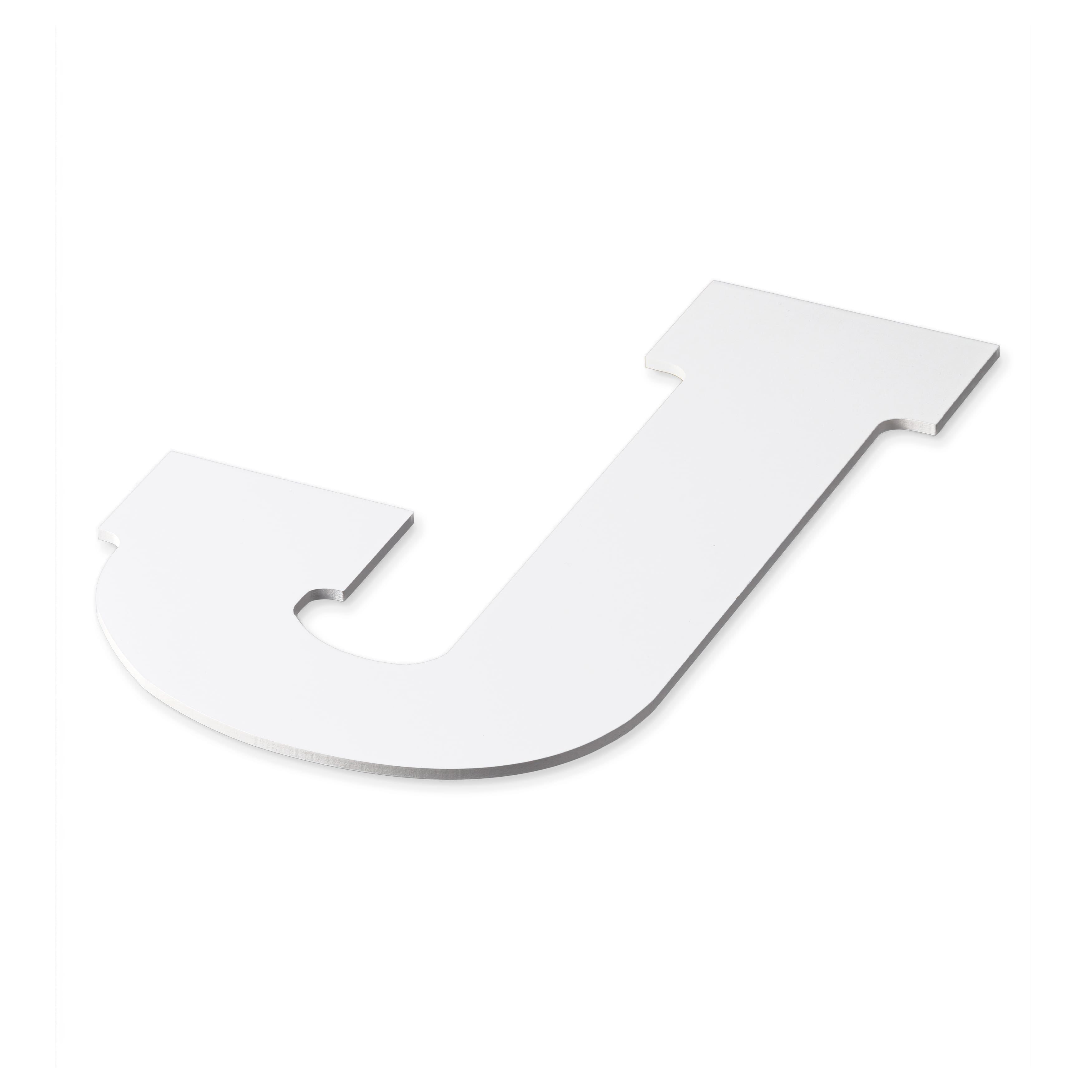 13" White MDF Uppercase Letter by Make Market®