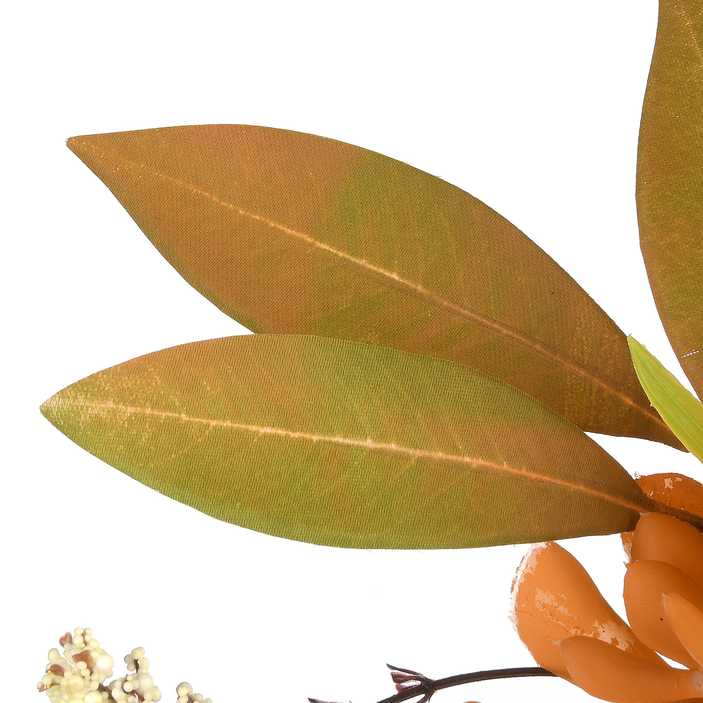 26" Harvest Wall Flower Swag