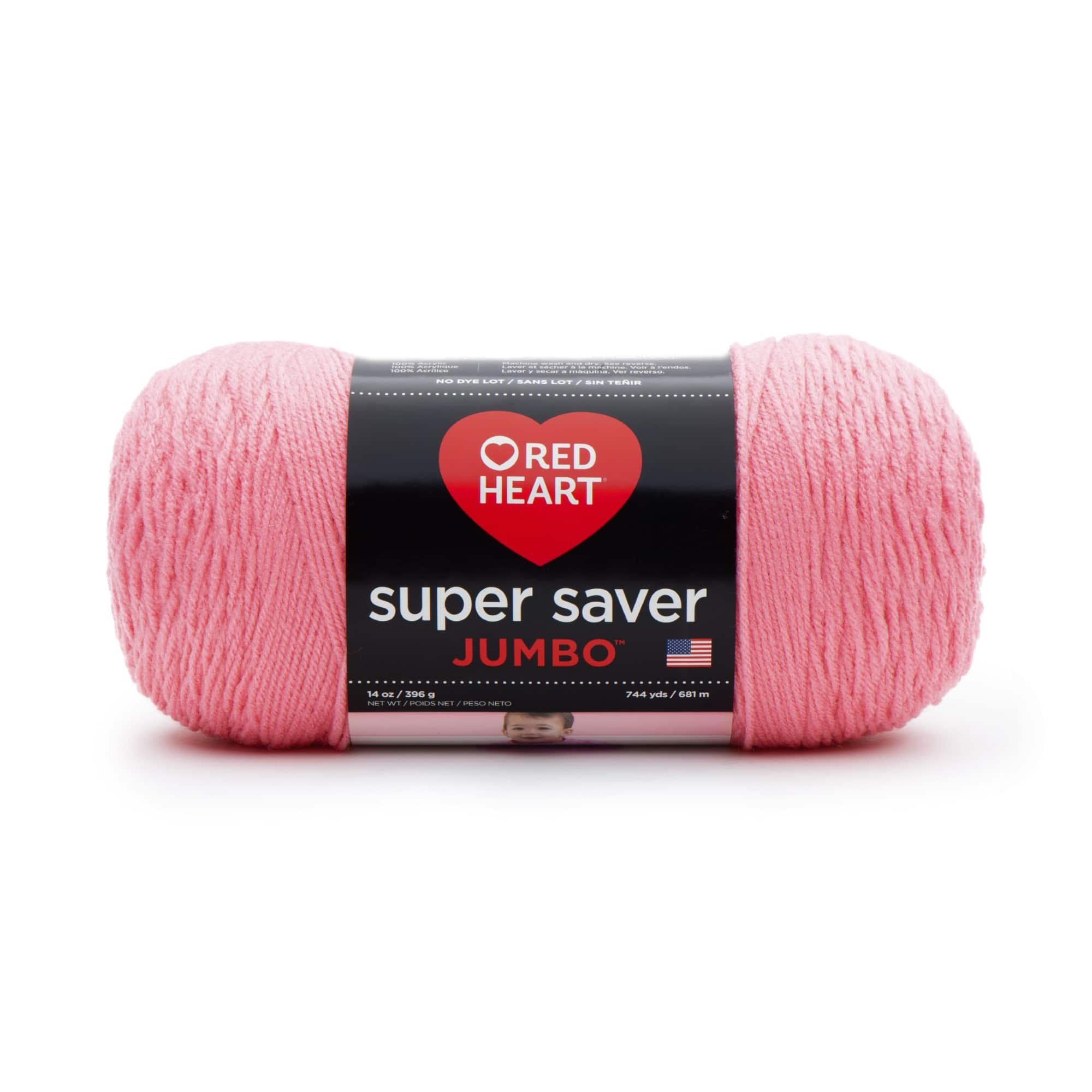 Red Heart&#xAE; Super Saver&#xAE; Solid Jumbo Yarn, 14oz.