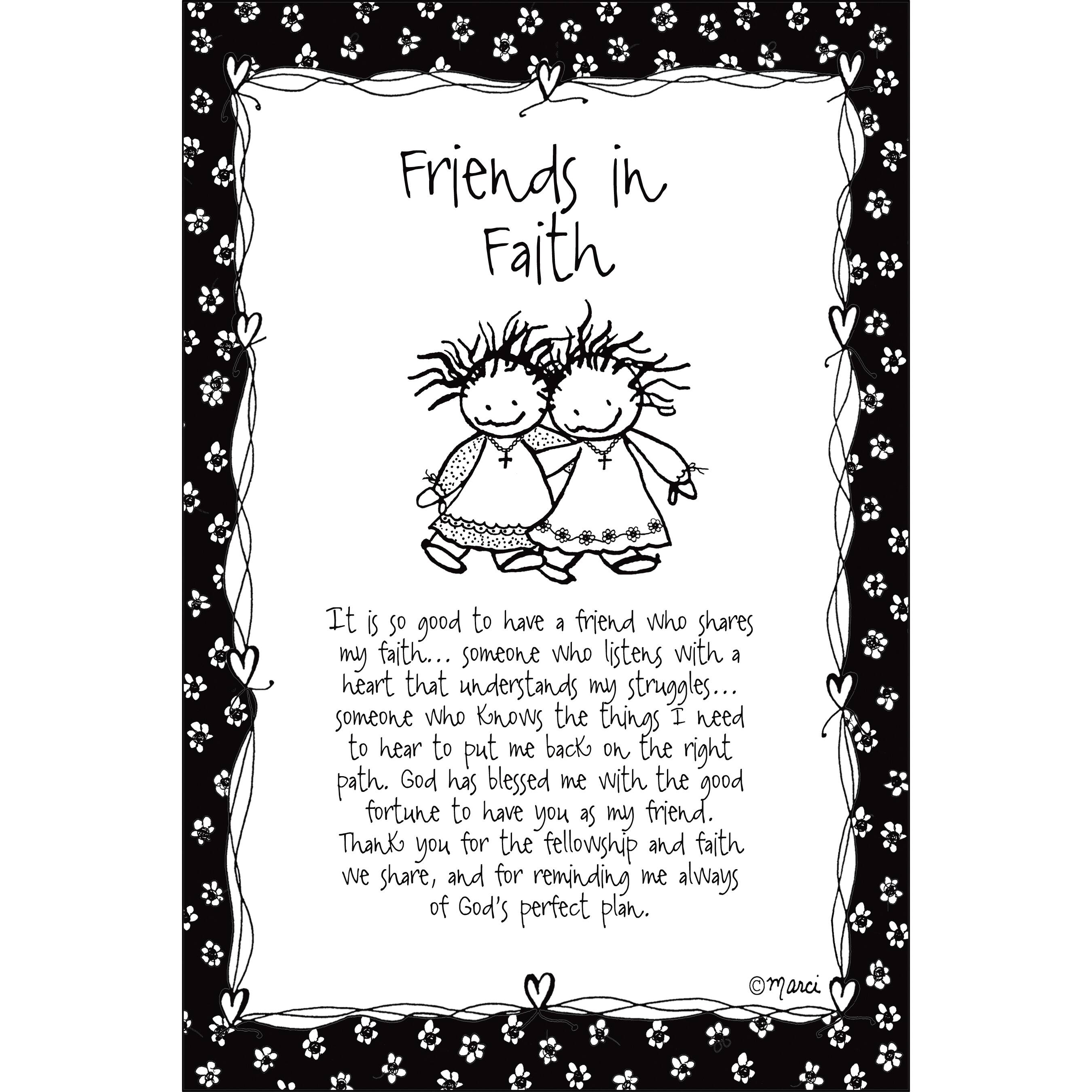Children of the Inner Light® by Marci Art Friends in Faith Plaque