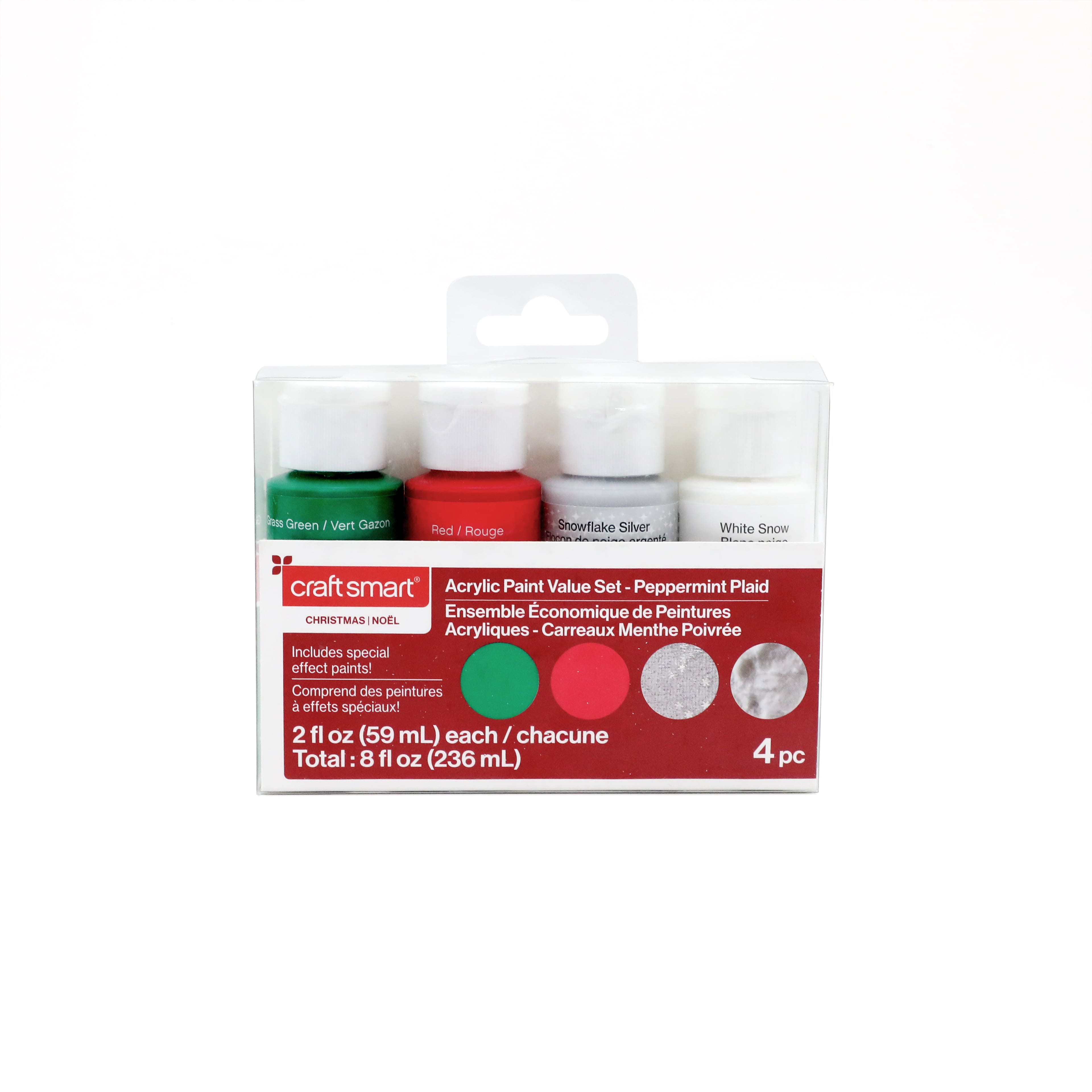 Peppermint Plaid Acrylic Paint Value Set by Craft Smart&#xAE;
