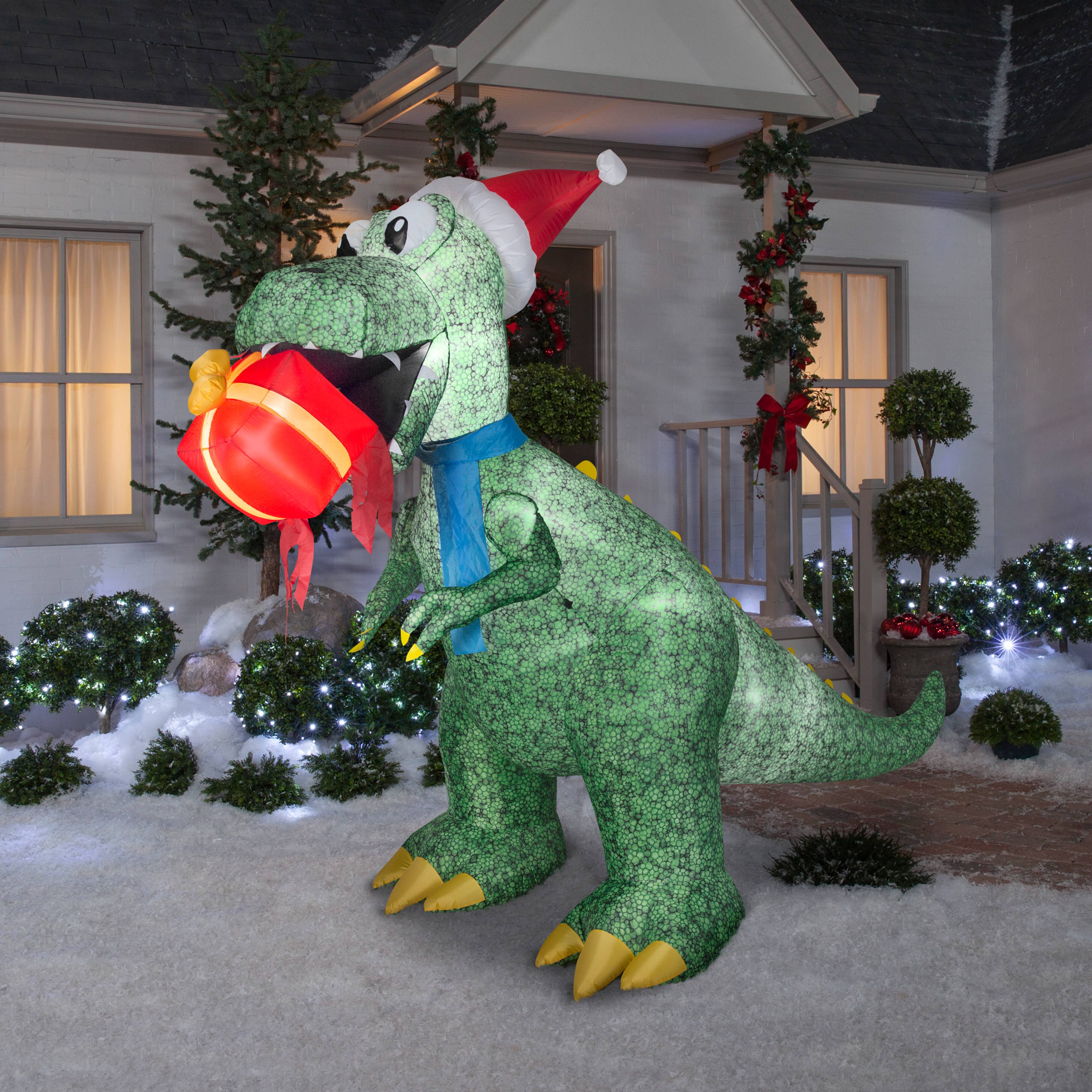 9.5ft. Inflatable Tyrannosaurus Rex with Gift