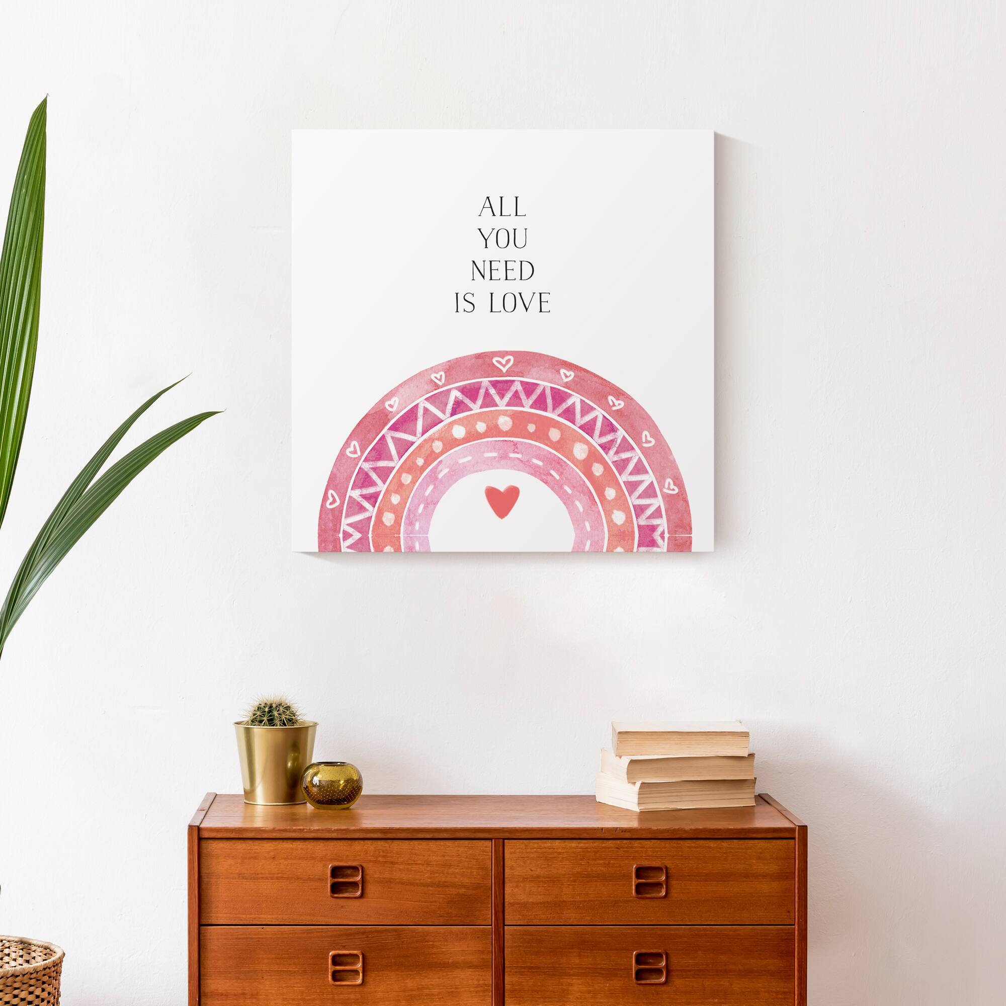 All You Need Is Love Canvas Wall Art