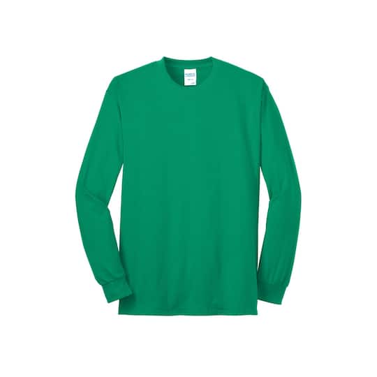 Port & Company® Long Sleeve Adult T-Shirt | Michaels