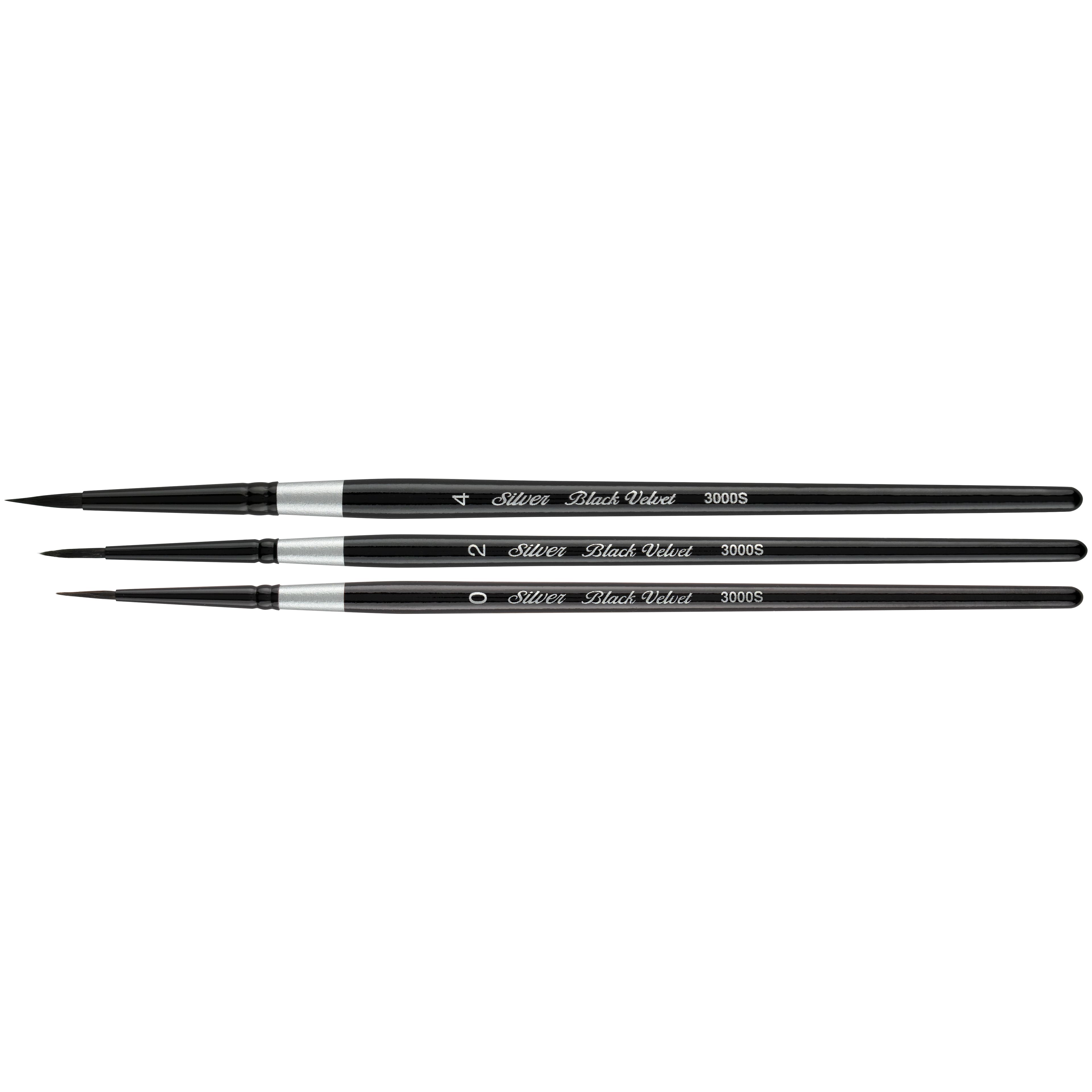 Silver Brush Black Velvet® Watercolor Brush Series 3000S Round #14