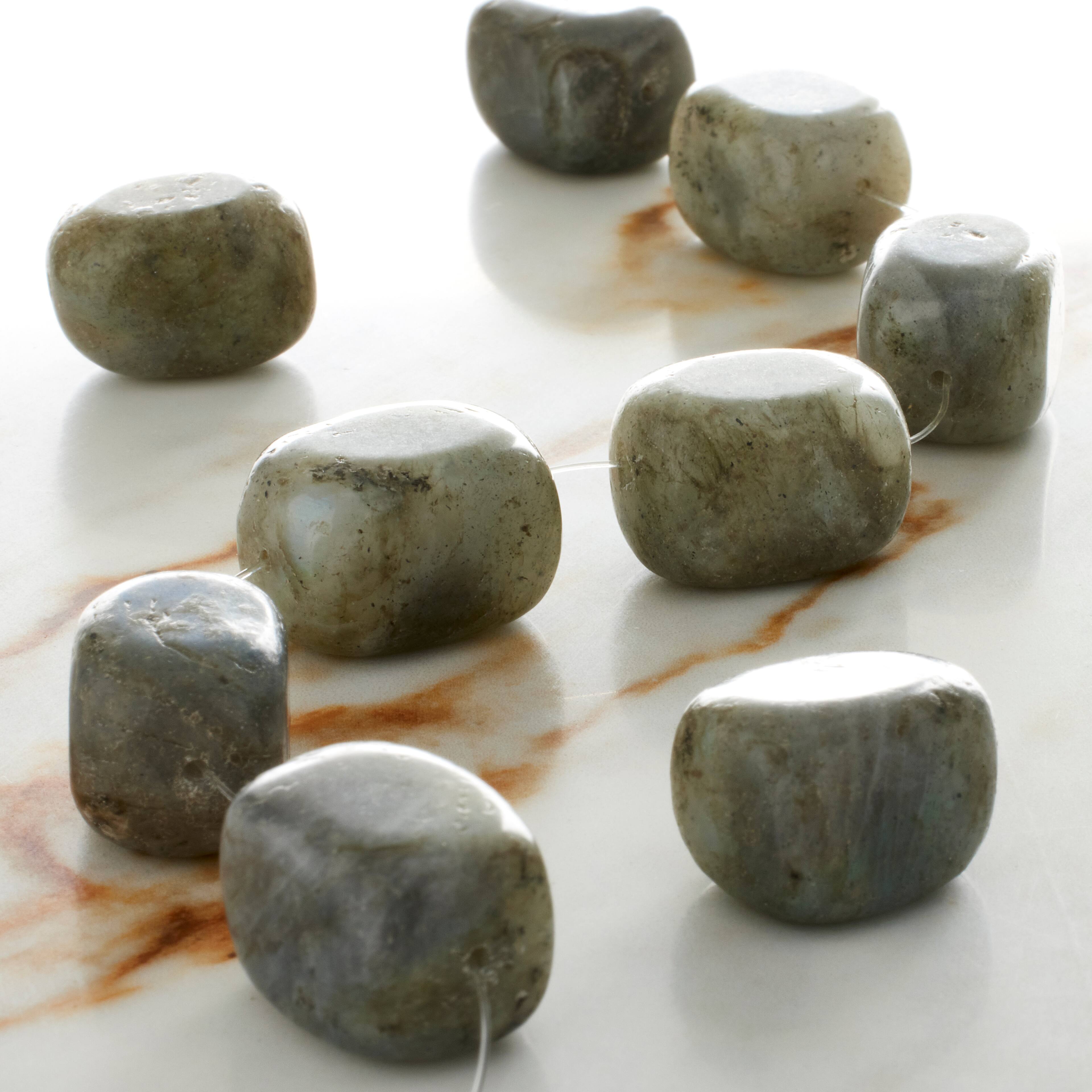 Labradorite Nugget Beads, 20mm by Bead Landing&#x2122;