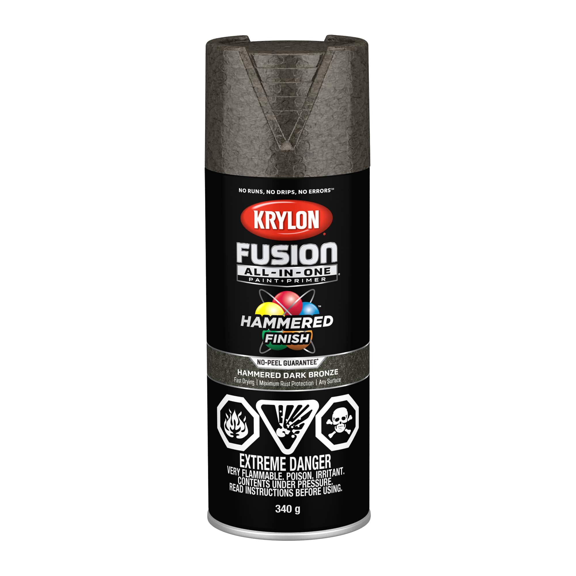 Peinture en aérosol à fini d’aspect martelé Fusion All-In-One de Krylon
