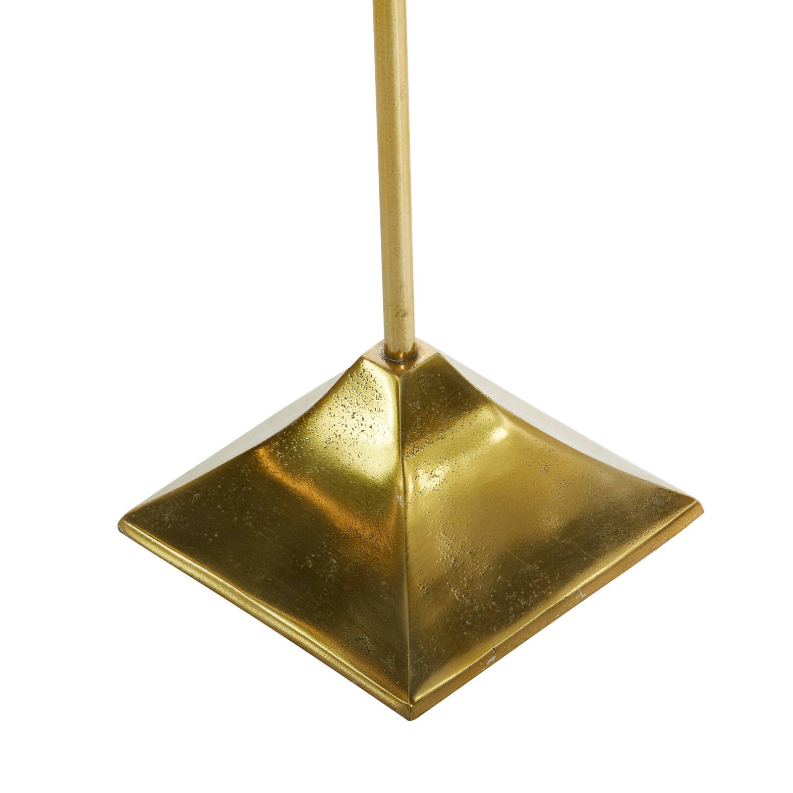 Set of 2 Gold Aluminum Glam Bird Sculpture, 26&#x22;, 31&#x22;