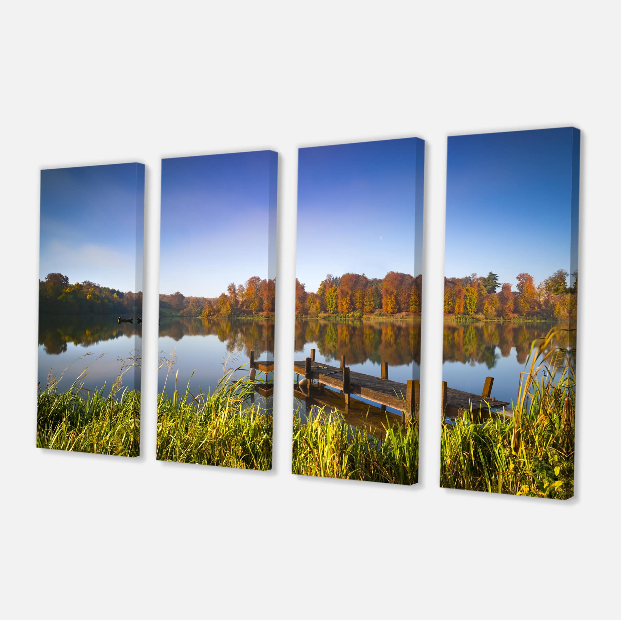 Designart - Still Waters of Fall Lake
