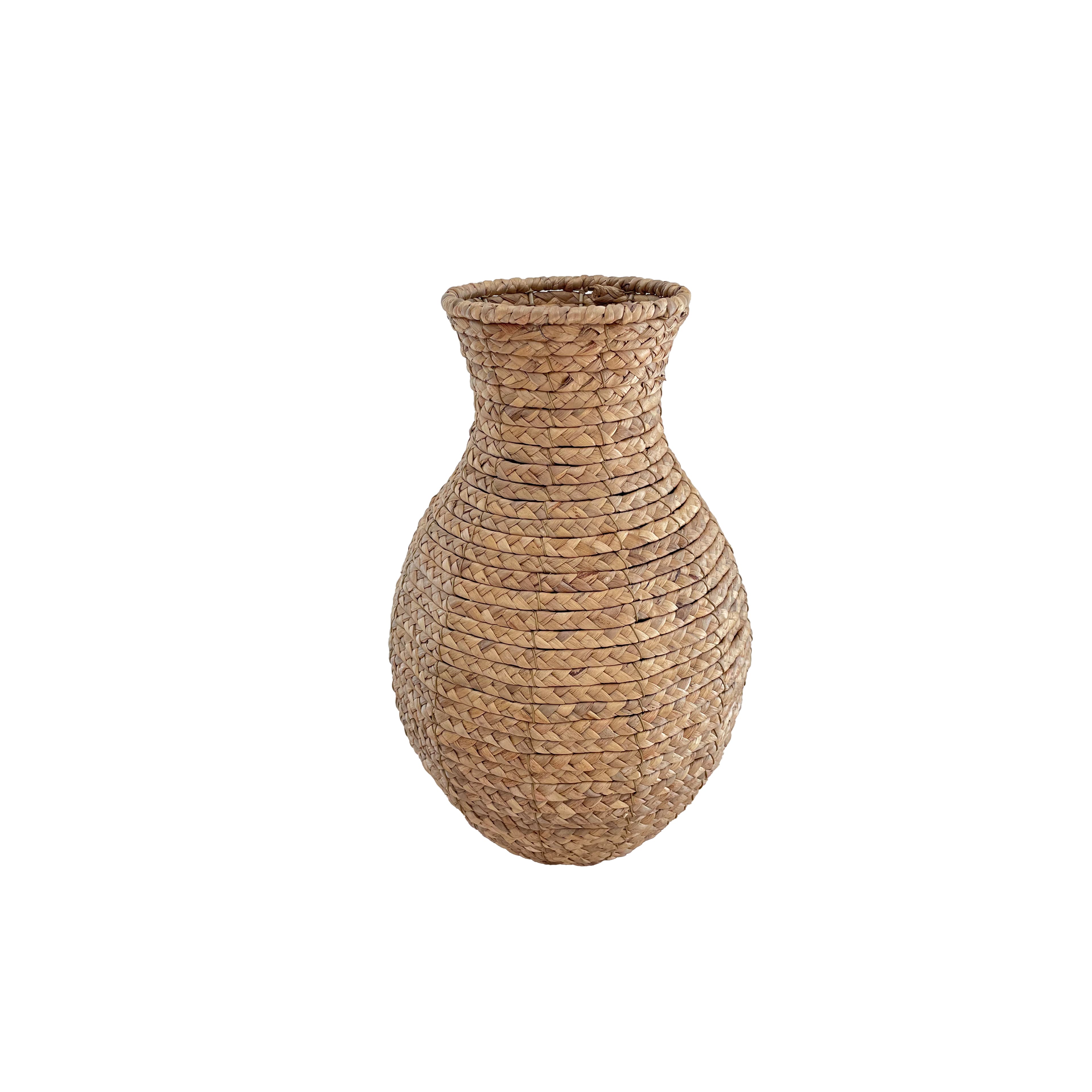 15.75" Braided Coil Water Hyacinth Vase by Ashland®