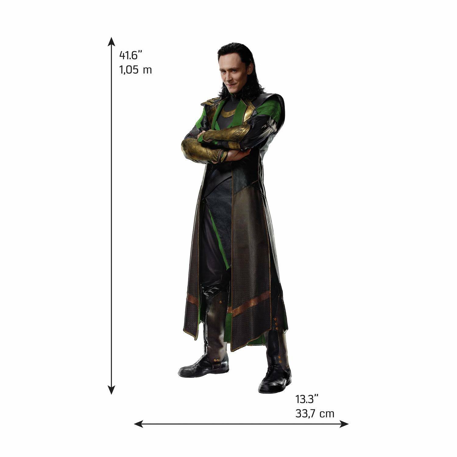 RoomMates Marvel Loki Peel &#x26; Stick Giant Wall Decal