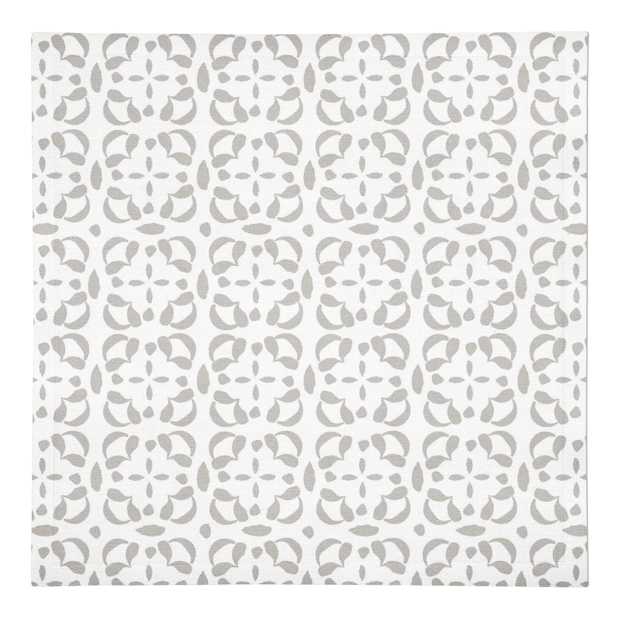 Intricate Circle Stack Cotton Twill Napkin