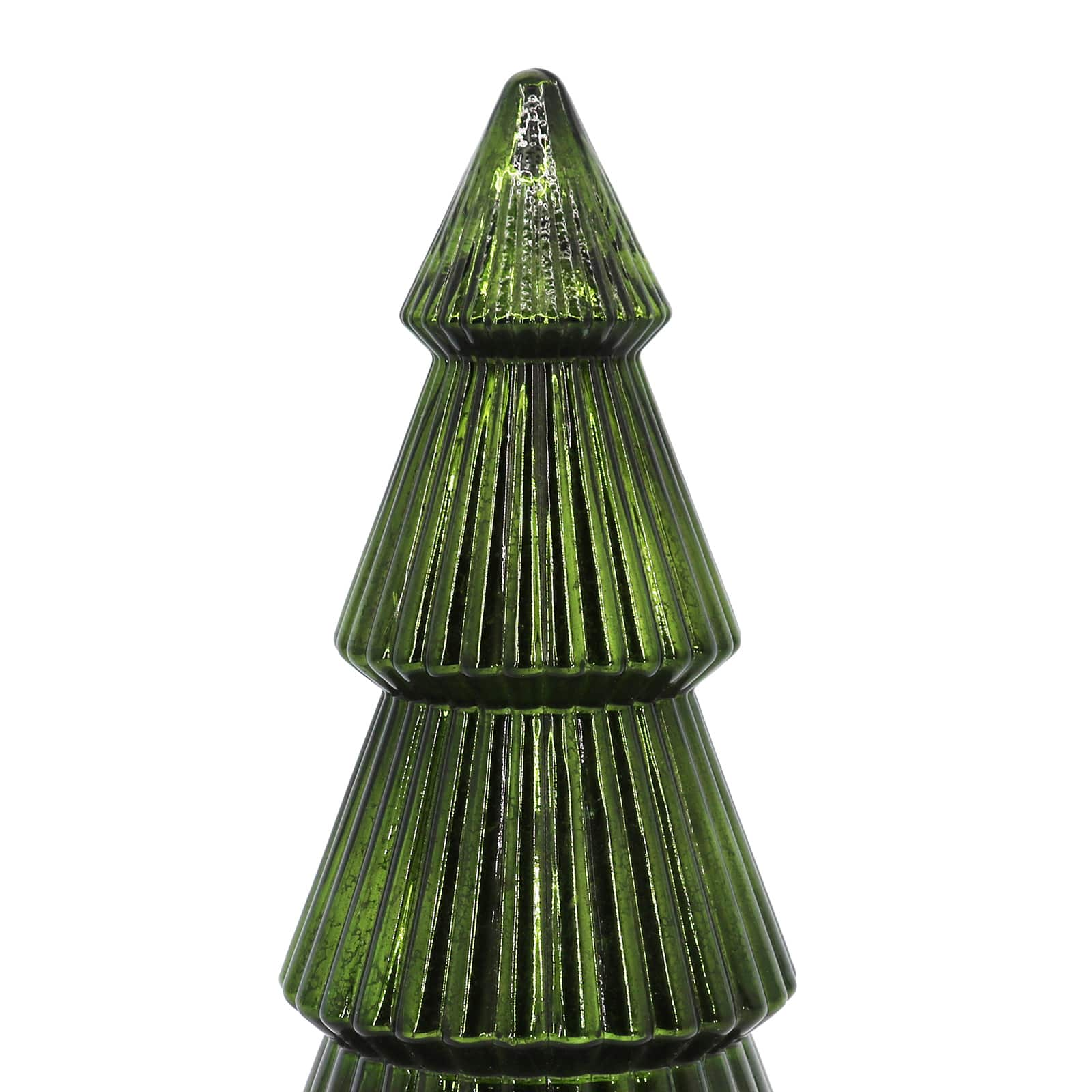 14.7&#x22; Green Tabletop Glass Tree by Ashland&#xAE;