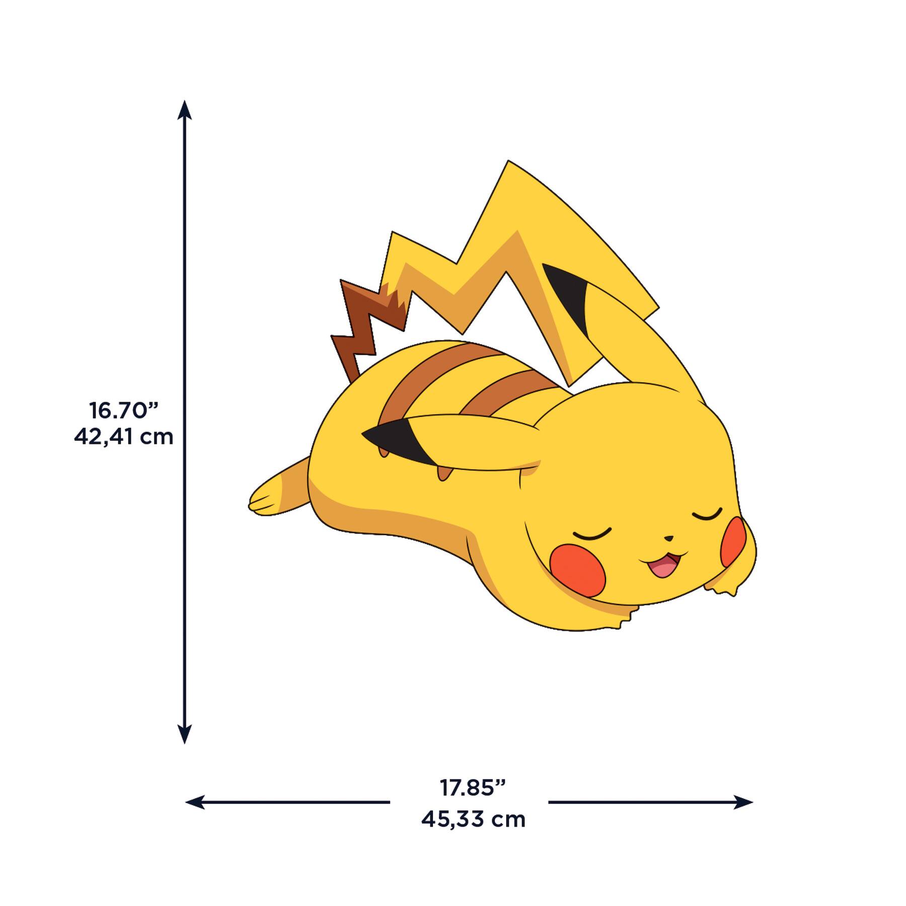 RoomMates Pokemon Sleeping Pikachu Giant Peel & Stick Wall Decals