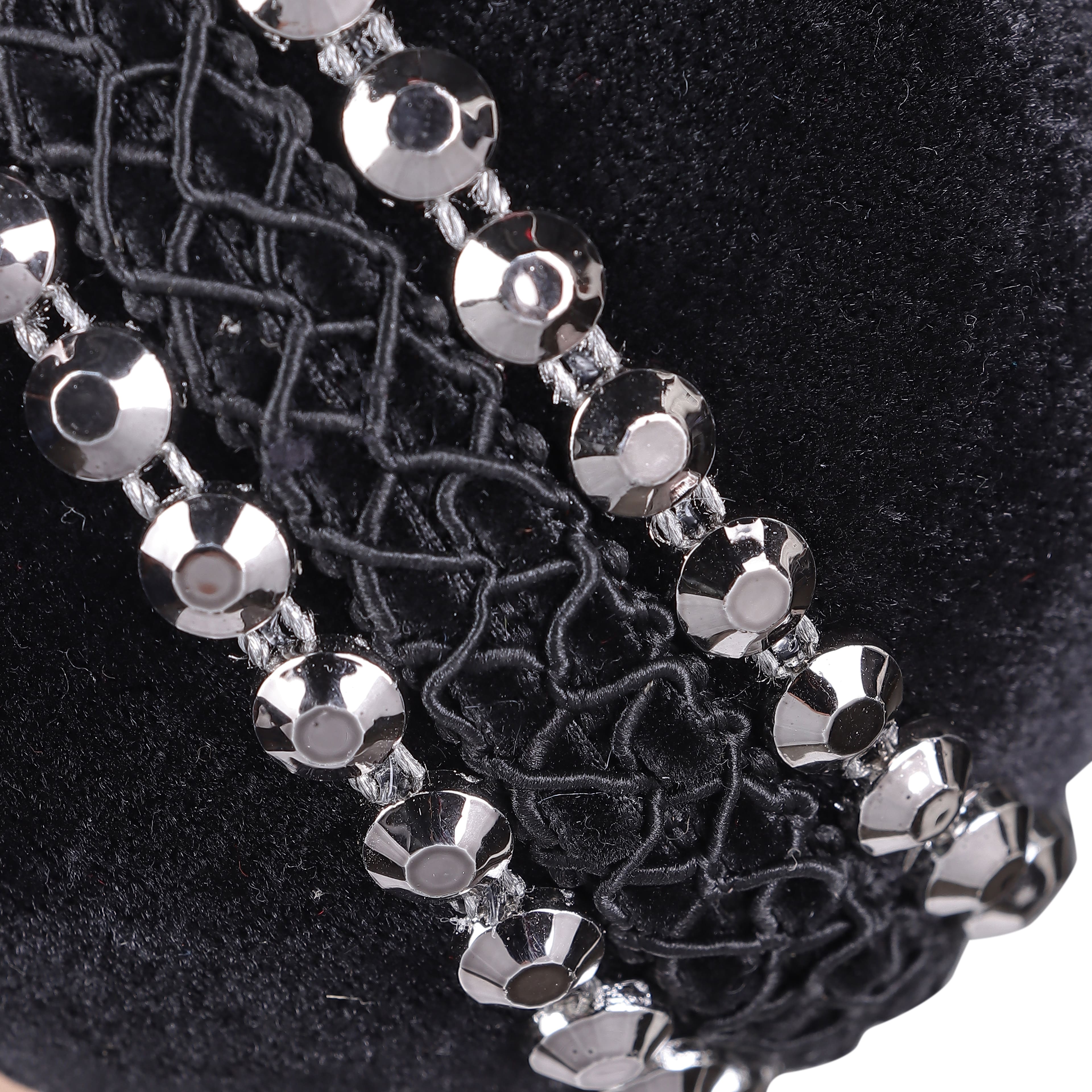 4.25&#x22; Spikes with Bow Fabric Ornament by Ashland&#xAE;