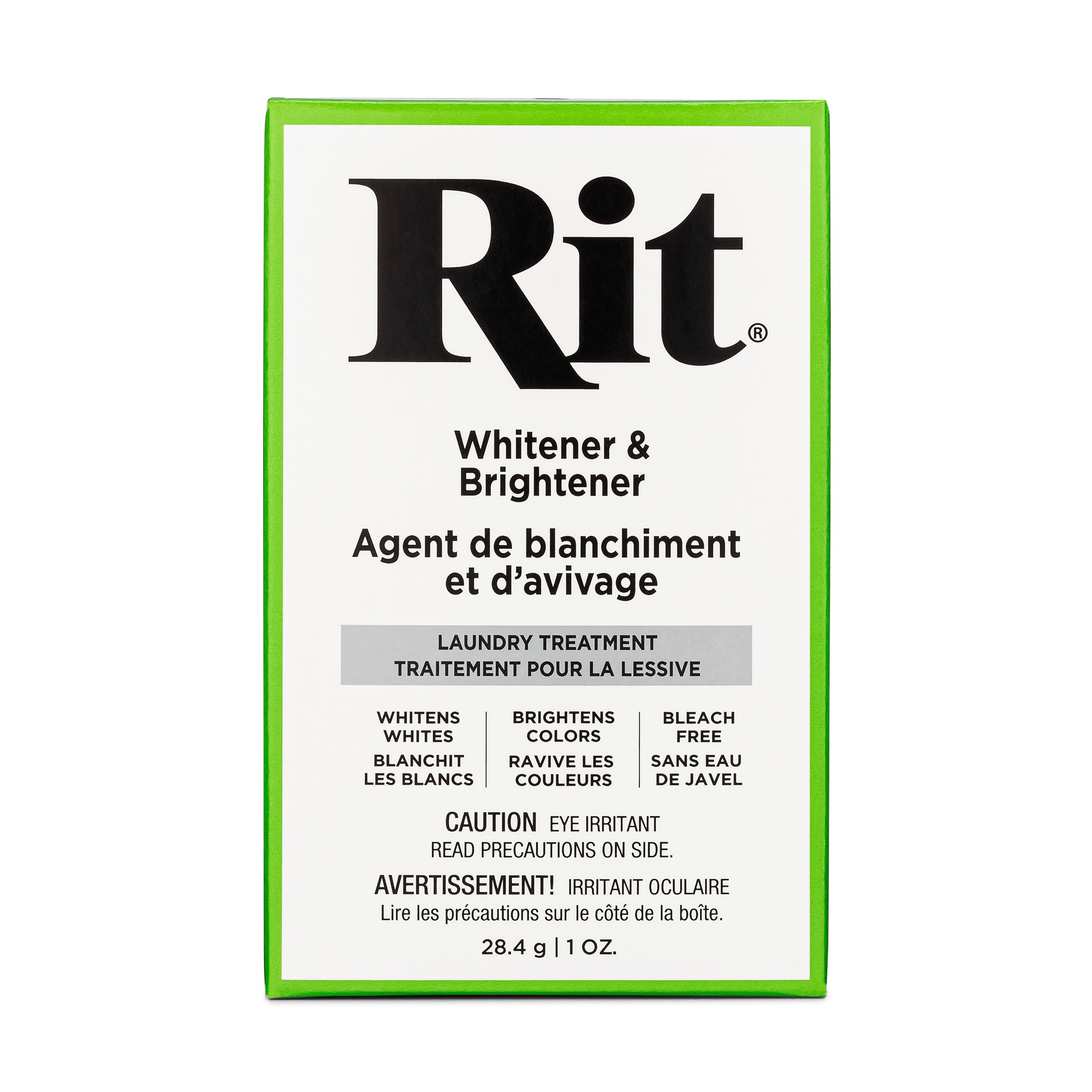 Traitement blanchissant et &#xE9;claircissant en poudre pour la lessive de Rit