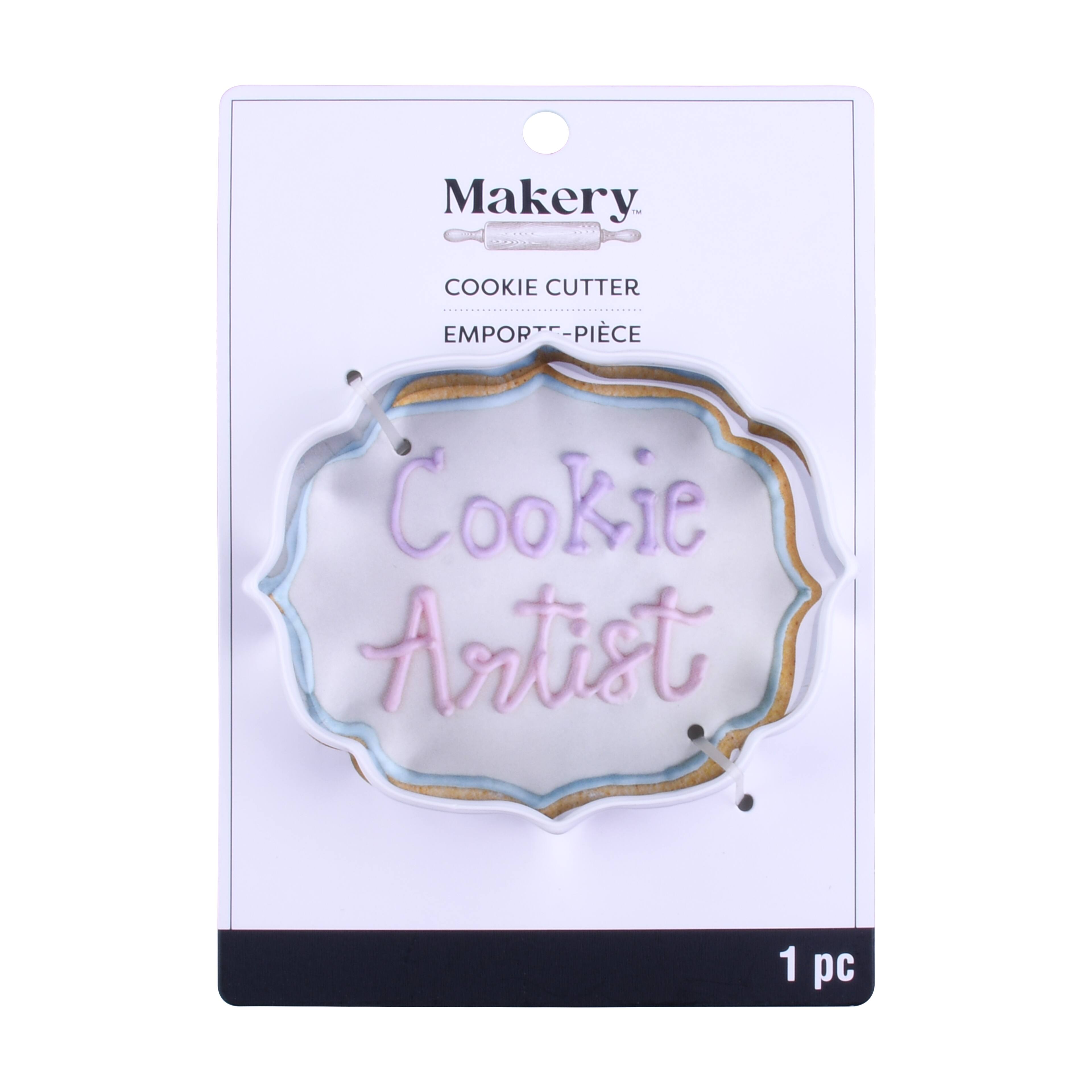 3&#x22; Plaque Cookie Cutter by Makery&#x2122;