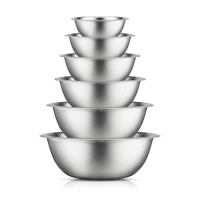 JoyJolt® Stainless Steel Mixing Bowl Set