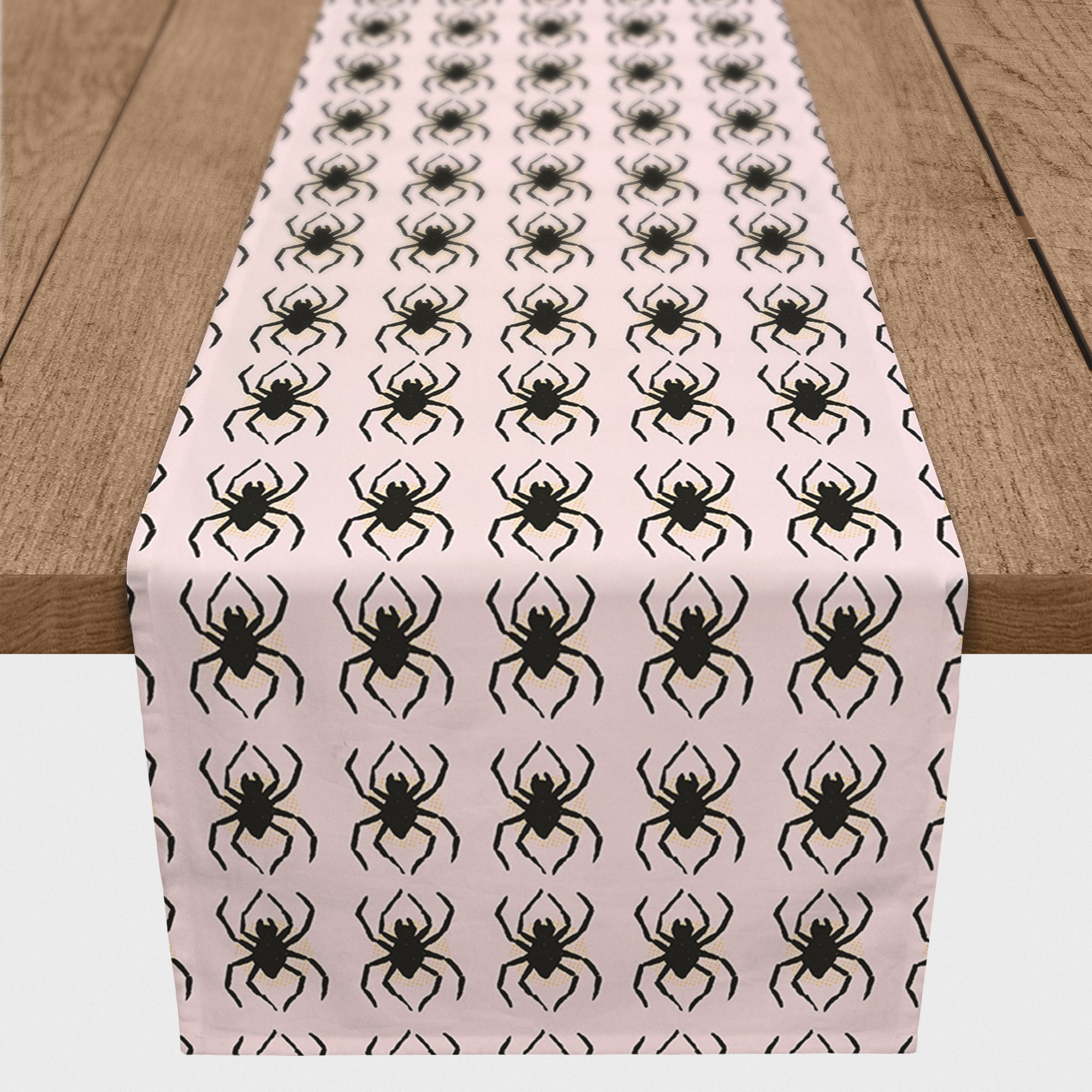 72" Pink Spider Table Runner
