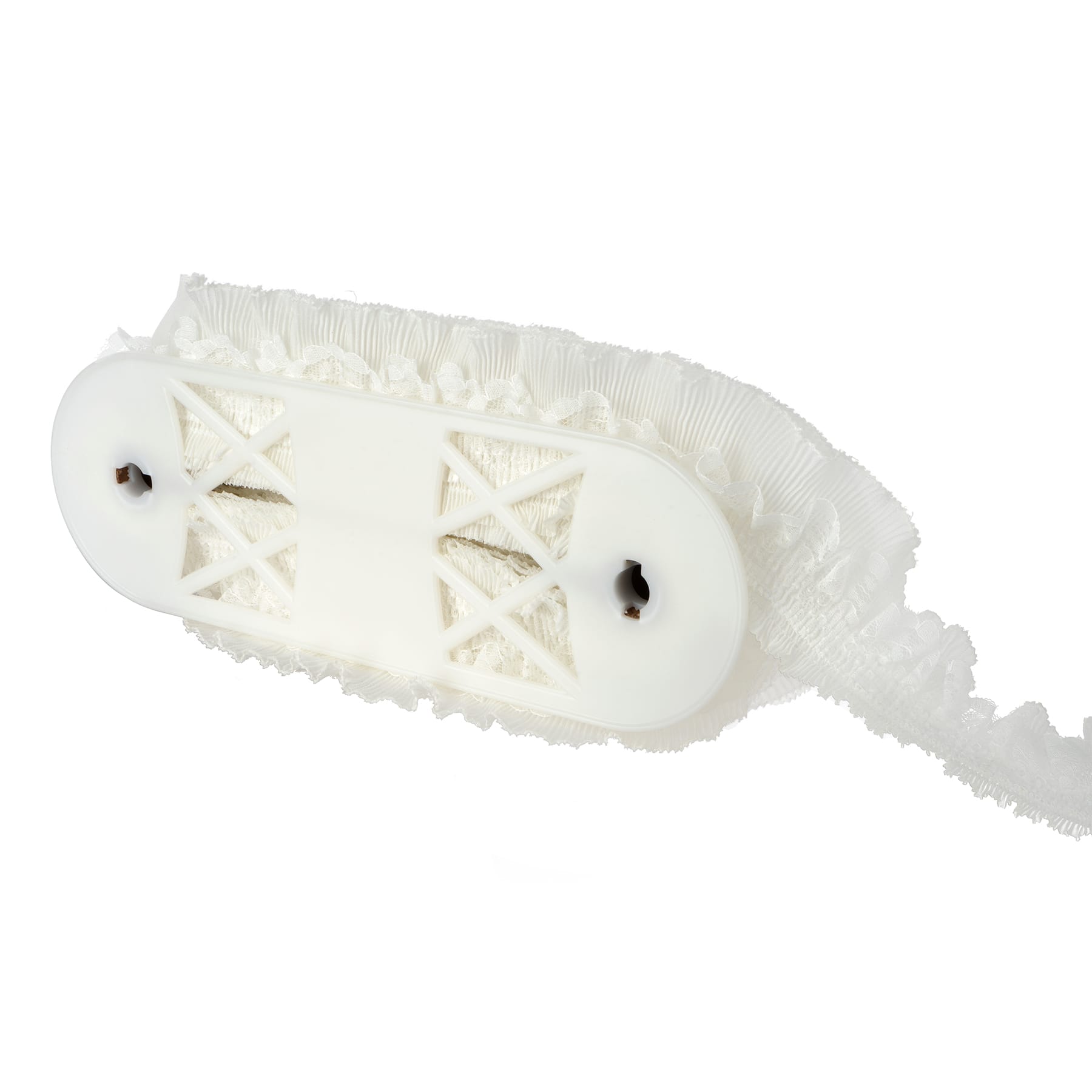2.5&#x22; White Chiffon Pleated Trim by Celebrate It&#xAE;