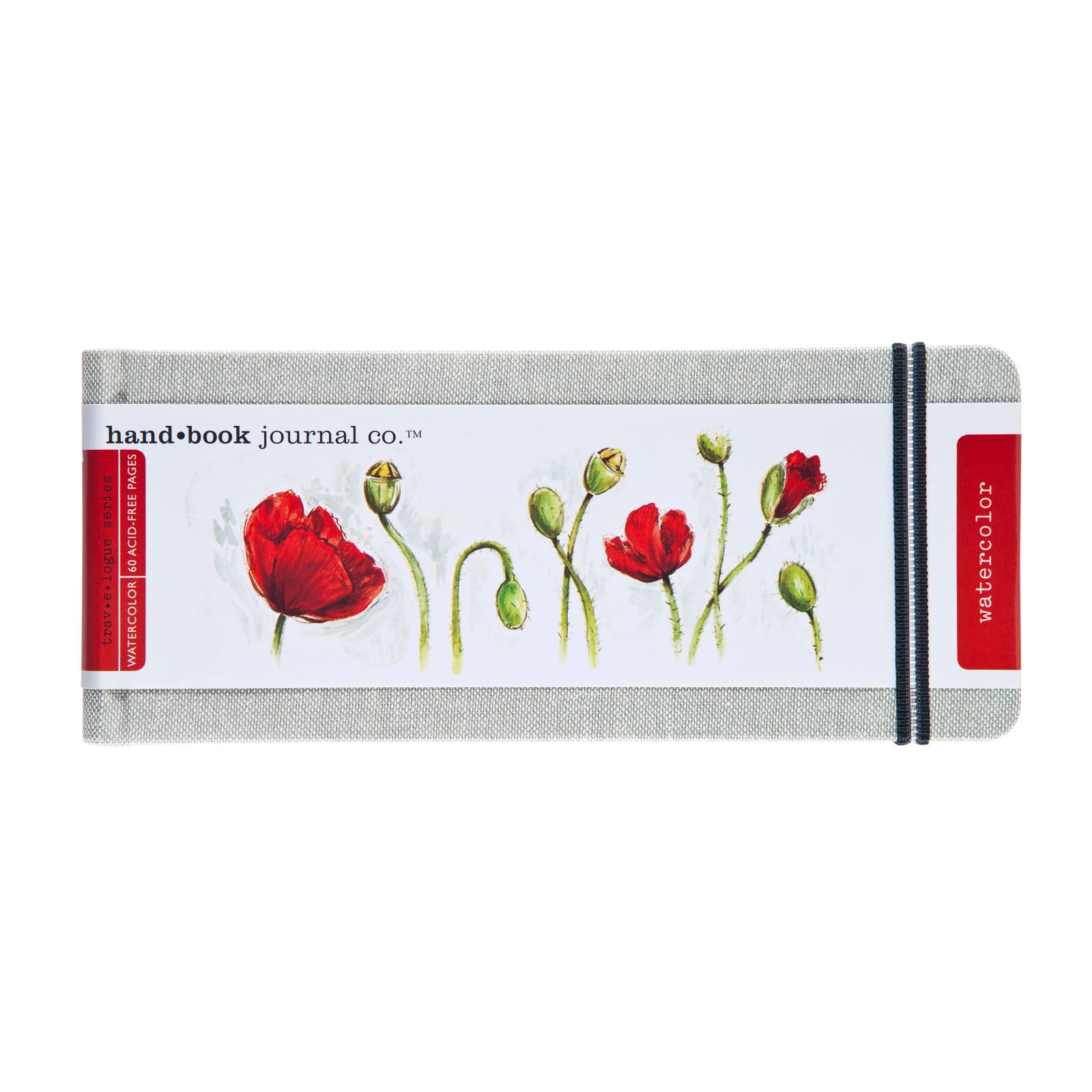 Global Art Linen Hardback Travelogue Watercolor Journal