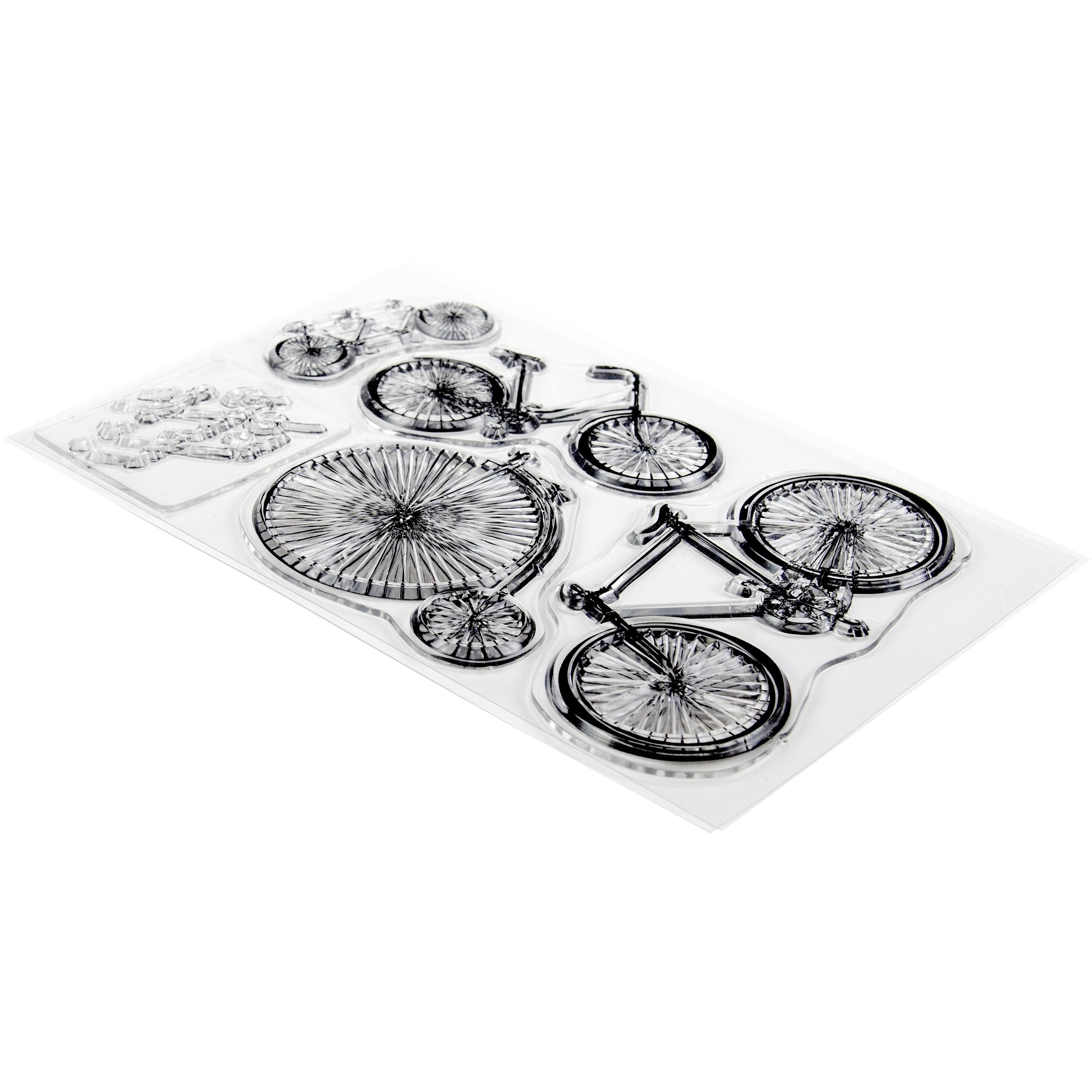 Bo Bunny&#xAE; Bicycles Clear Stamps